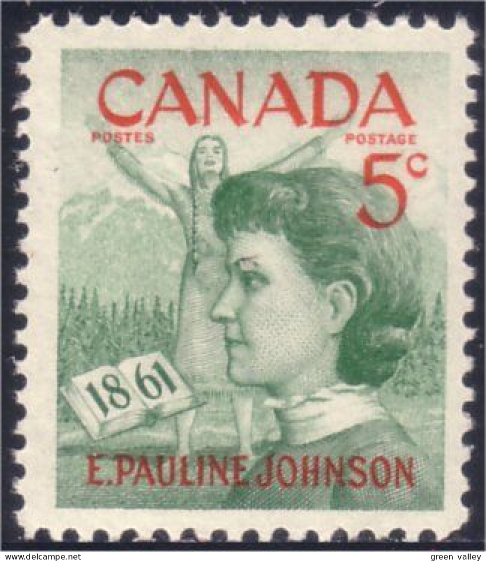 Canada Pauline Johnson Poet MNH ** Neuf SC (03-92b) - Ecrivains