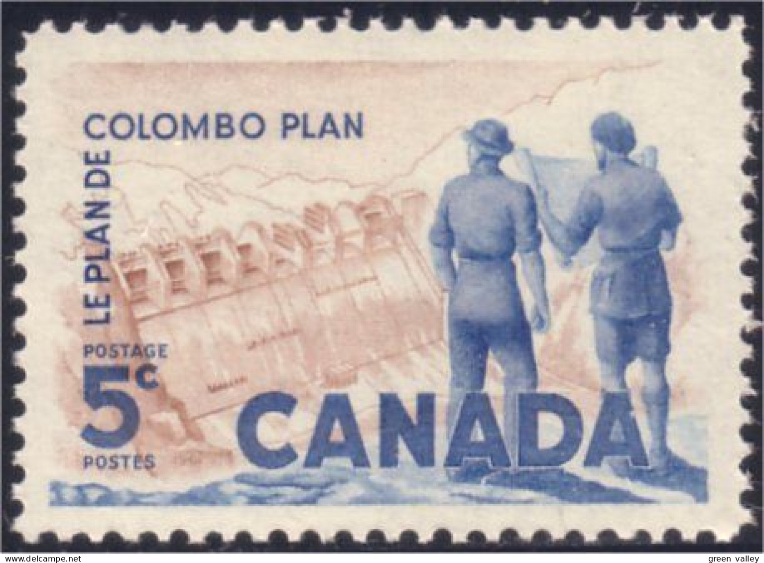 Canada Barrage Dam MNH ** Neuf SC (03-94b) - Elettricità