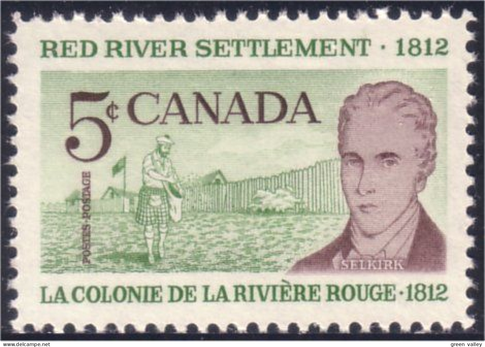 Canada Red River Riviere Rouge MNH ** Neuf SC (03-97b) - Militares