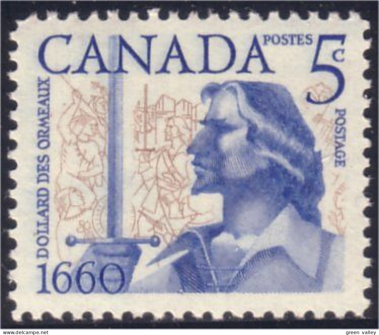 Canada Dollard Des Ormeaux MNH ** Neuf SC (03-90a) - Ungebraucht