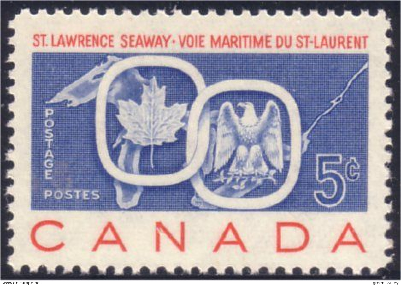 Canada Aigle Armoiries Coat Of Arms Eagle MNH ** Neuf SC (03-87d) - Aigles & Rapaces Diurnes