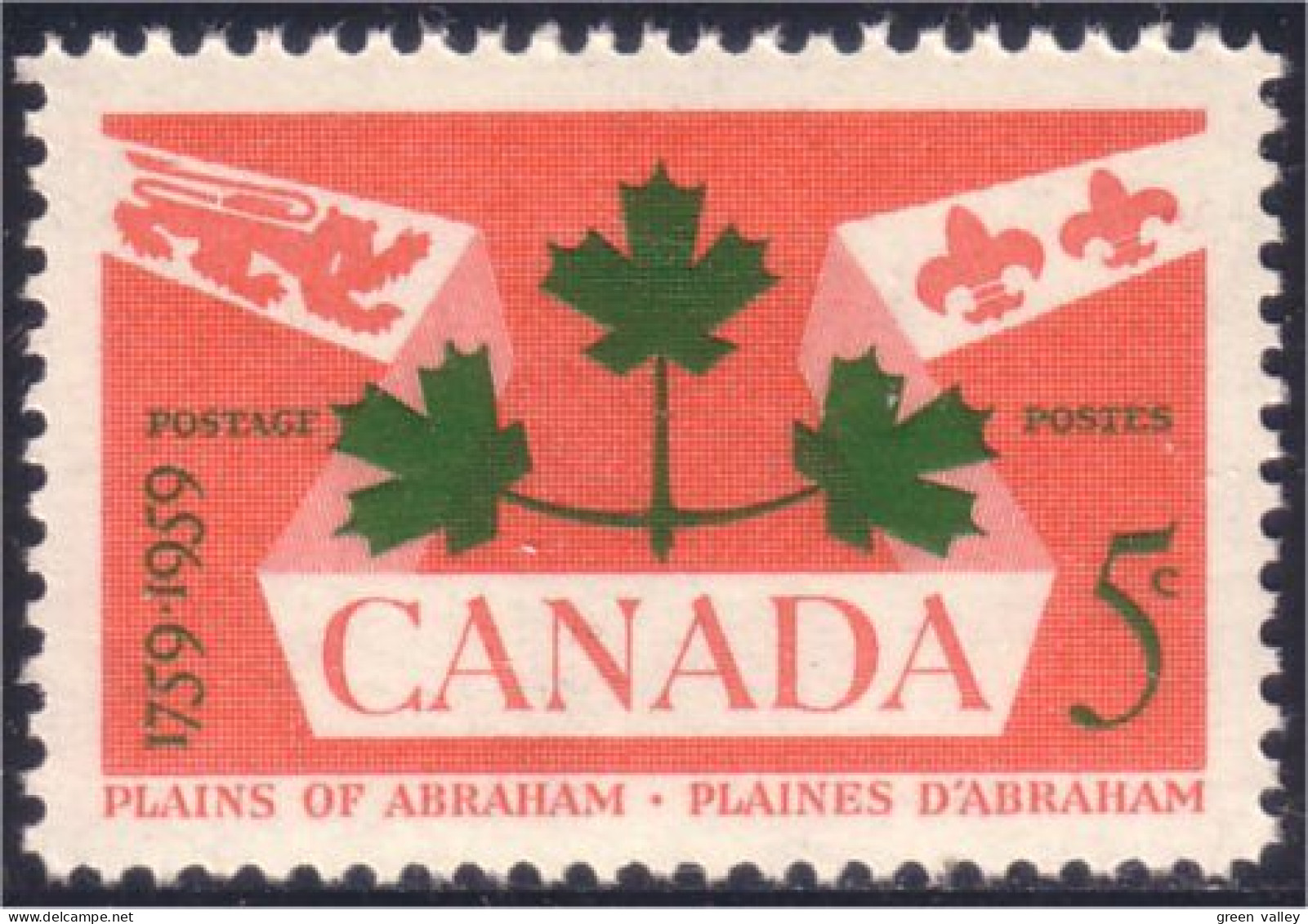 Canada Bataille Plaines D'Abraham MNH ** Neuf SC (03-88d) - Militares