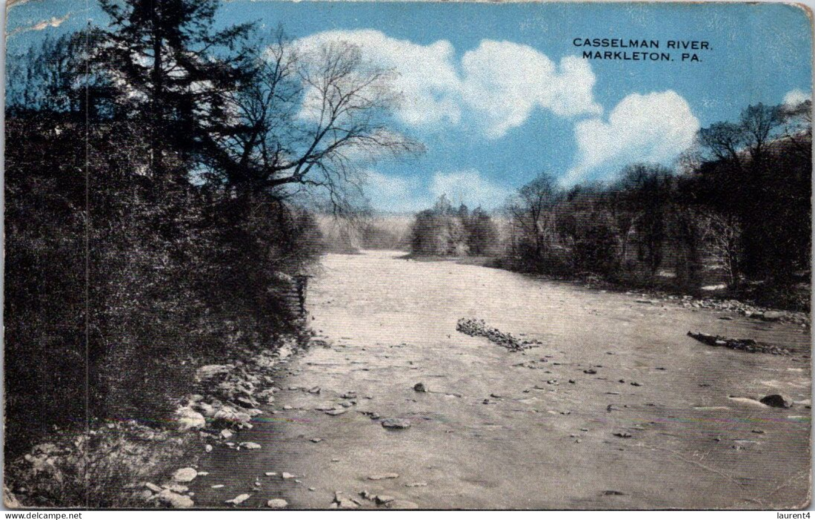 17-4-2024 (2 Z 16) USA (posted 1916 ?)  Casselman River (Markleton) - Autres & Non Classés