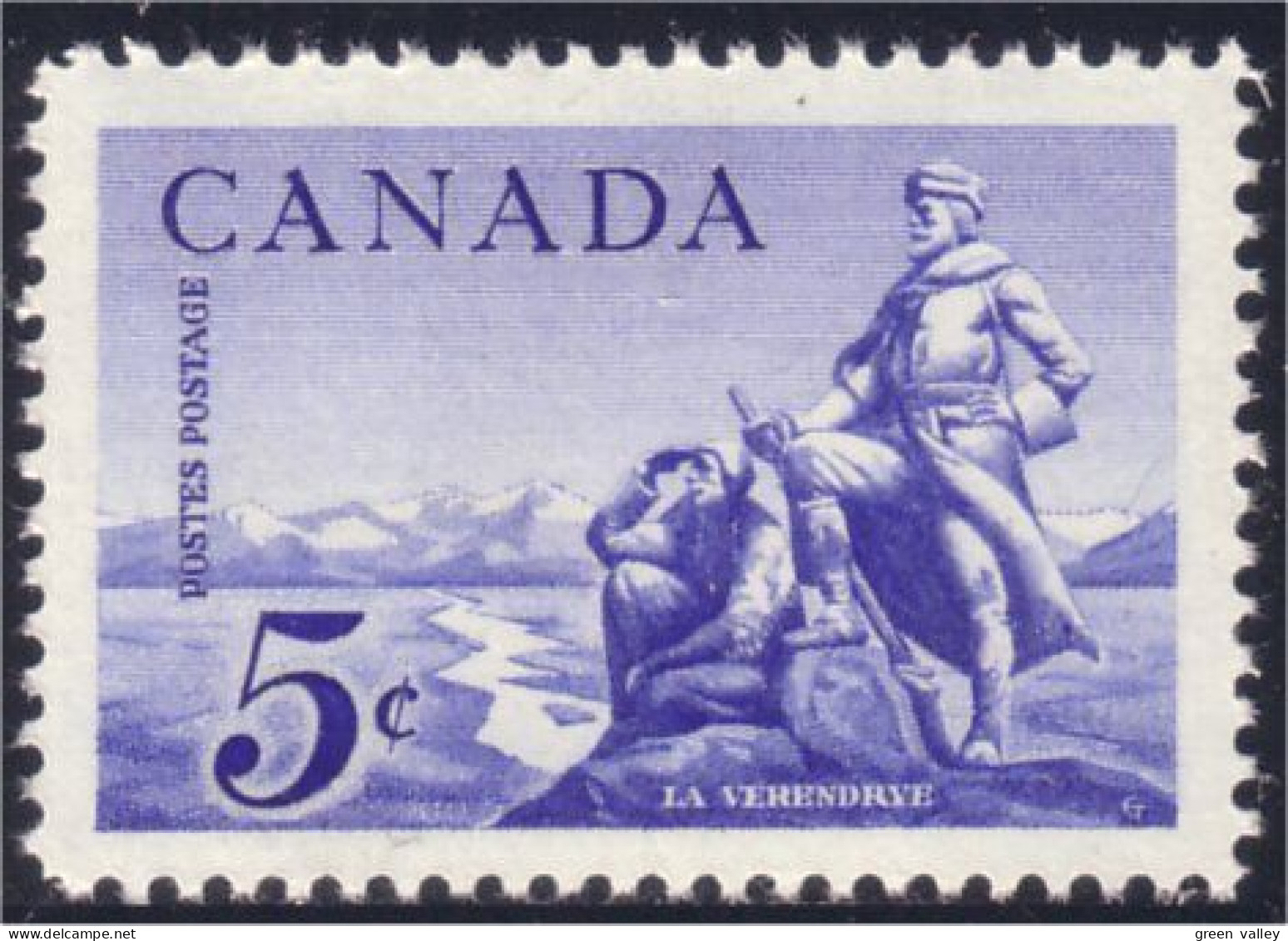 Canada Statue De La Verendrye MNH ** Neuf SC (03-78b) - Sculpture