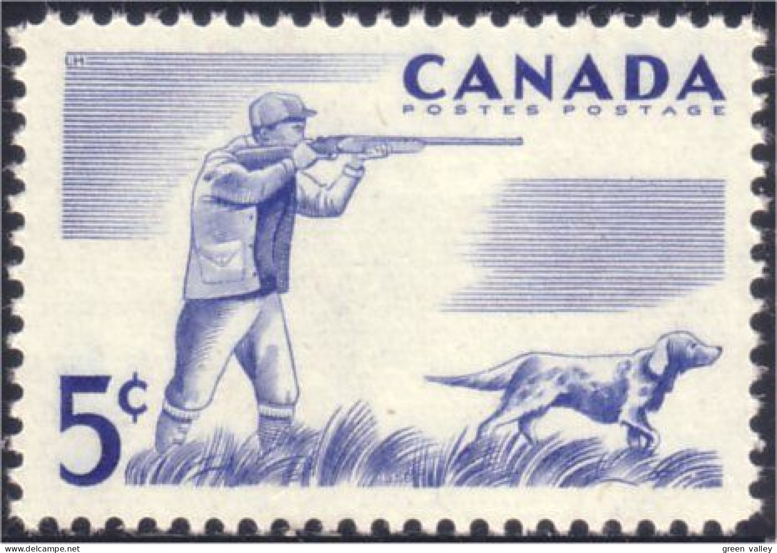 Canada Chien Chasse Hunting Dog Setter MNH ** Neuf SC (03-67a) - Nuevos