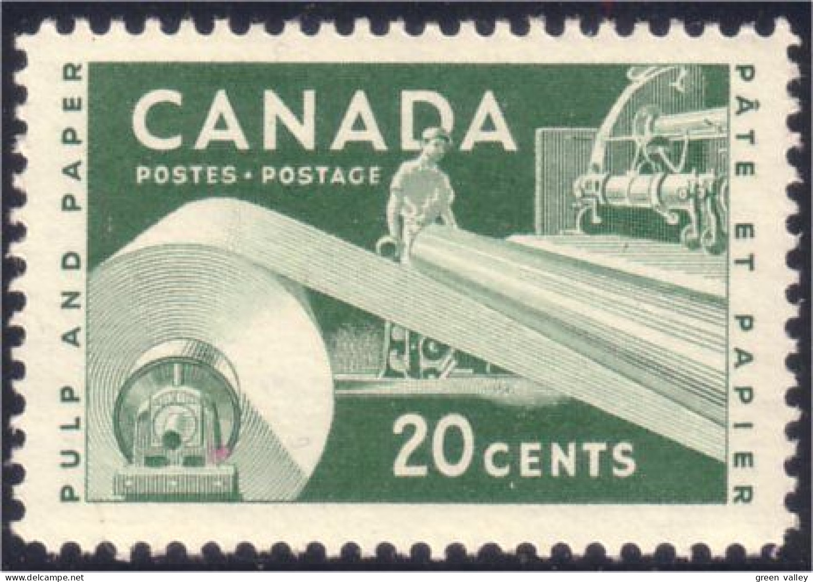 Canada Paper Industry Papetiere MNH ** Neuf SC (03-62a) - Nuovi