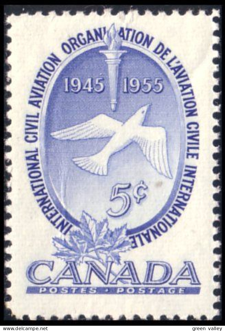 Canada Aviation ICAO OACI Colombe Dove Taube Paloma Colomba MNH ** Neuf SC (03-54b) - Flugzeuge