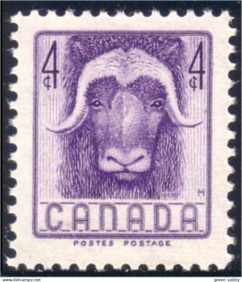 Canada Musk Ox Boeuf Musqué MNH ** Neuf SC (03-52b) - Altri & Non Classificati