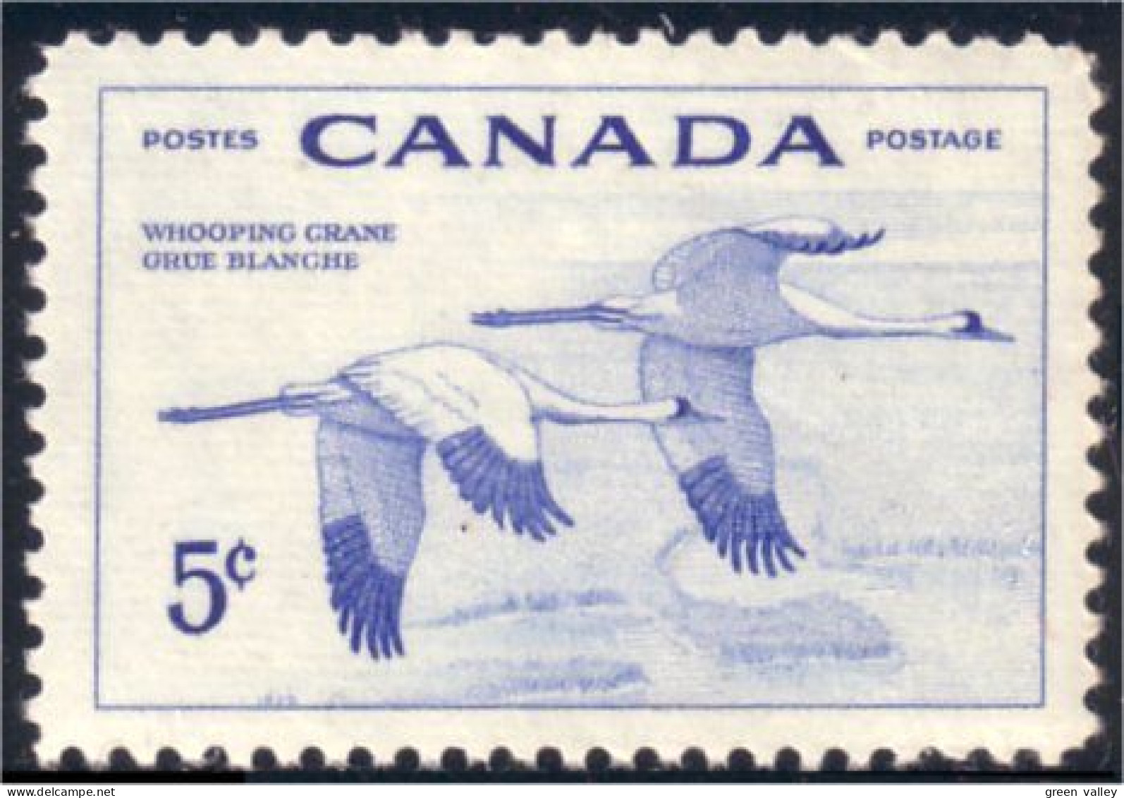 Canada Whopping Crane Grue Couronnée MNH ** Neuf SC (03-53c) - Aves Gruiformes (Grullas)