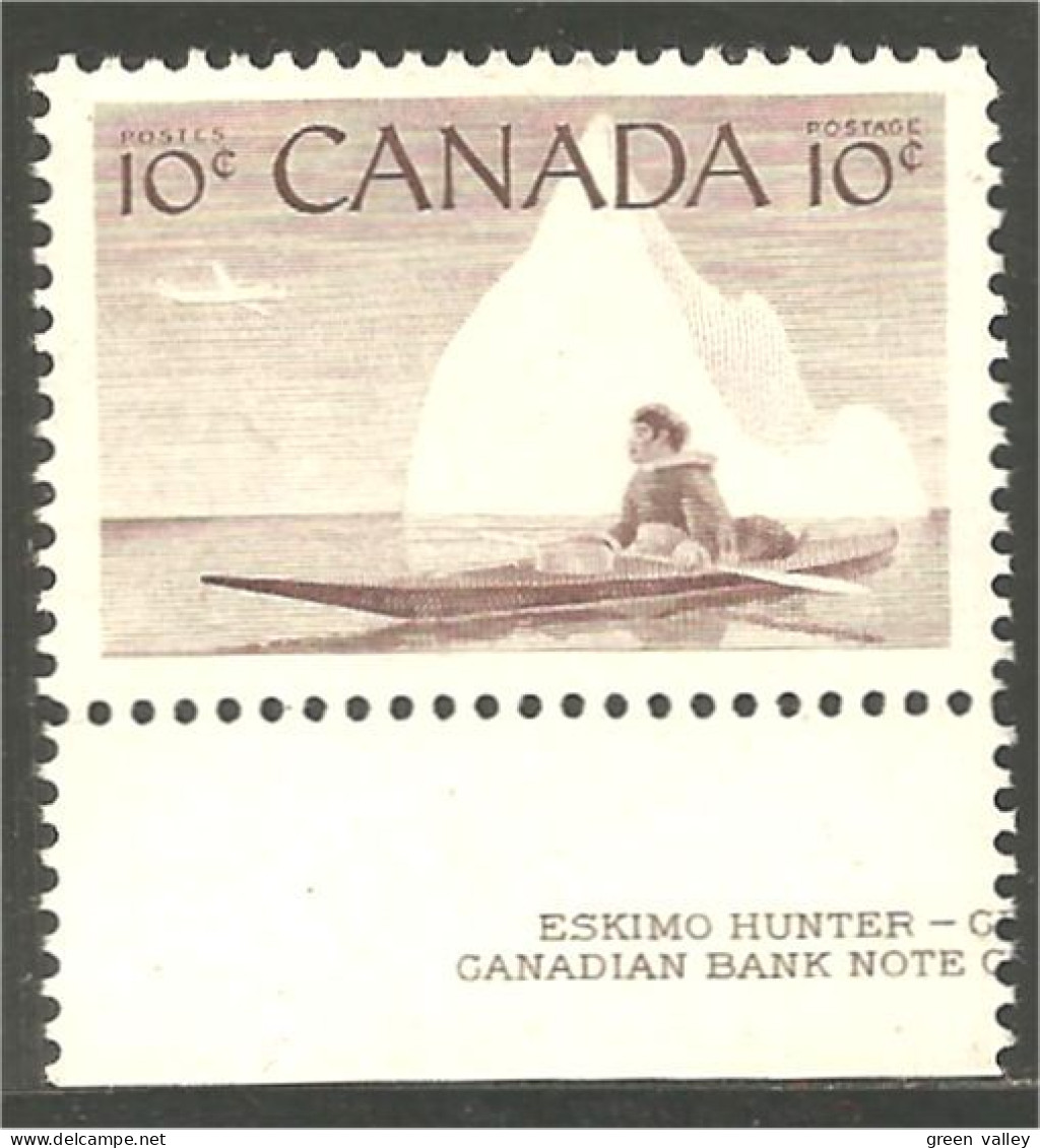 Canada Inuk Kayak Inuit Eskimo Hunter Printer Information MNH ** Neuf SC (03-51f) - Neufs