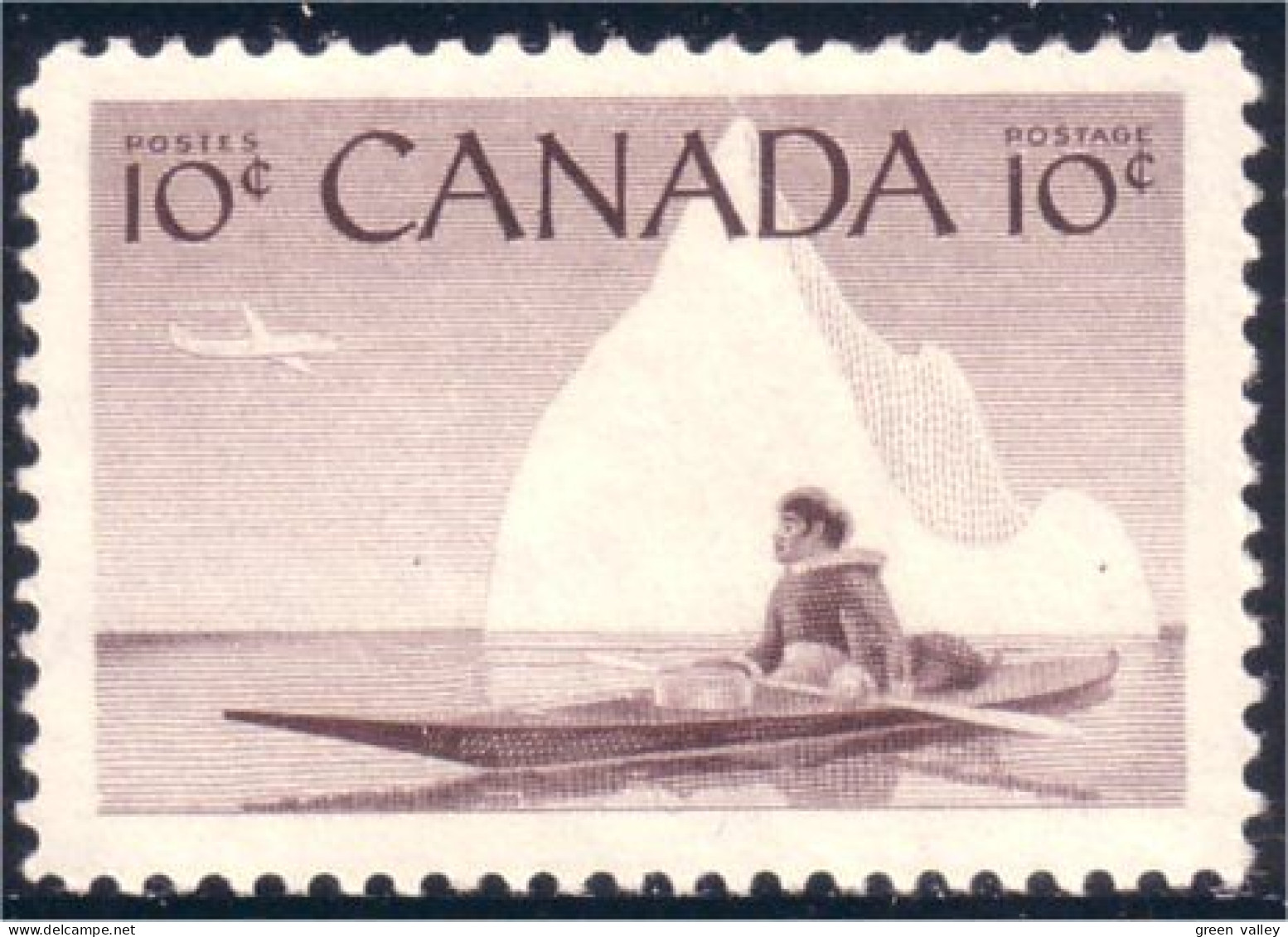 Canada Inuk Kayak Indien Indian Eskimo Hunter MNH ** Neuf SC (03-51e) - Indios Americanas