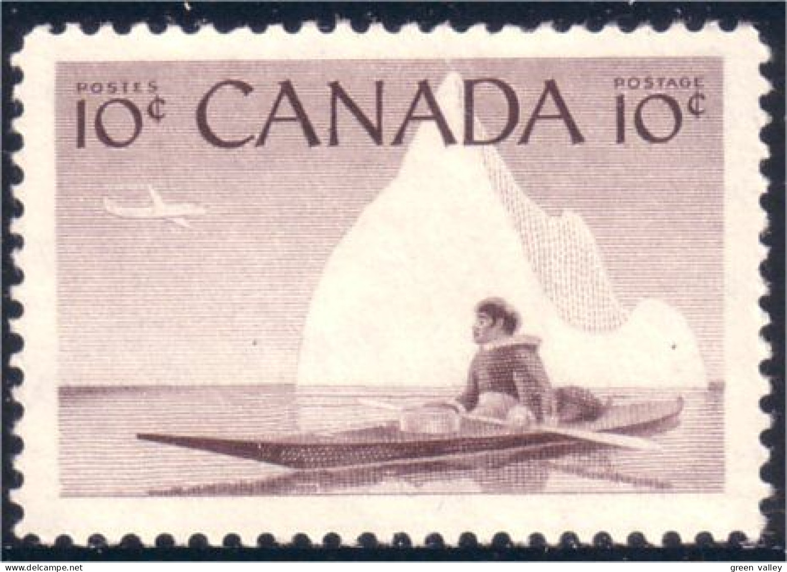 Canada Inuk Kayak Indien Indian Eskimo Hunter MNH ** Neuf SC (03-51e) - Indiani D'America