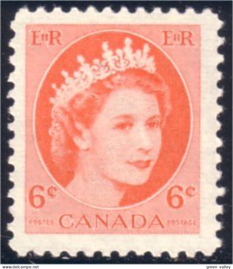 Canada QEII Wilding Orange MNH ** Neuf SC (03-42b) - Royalties, Royals