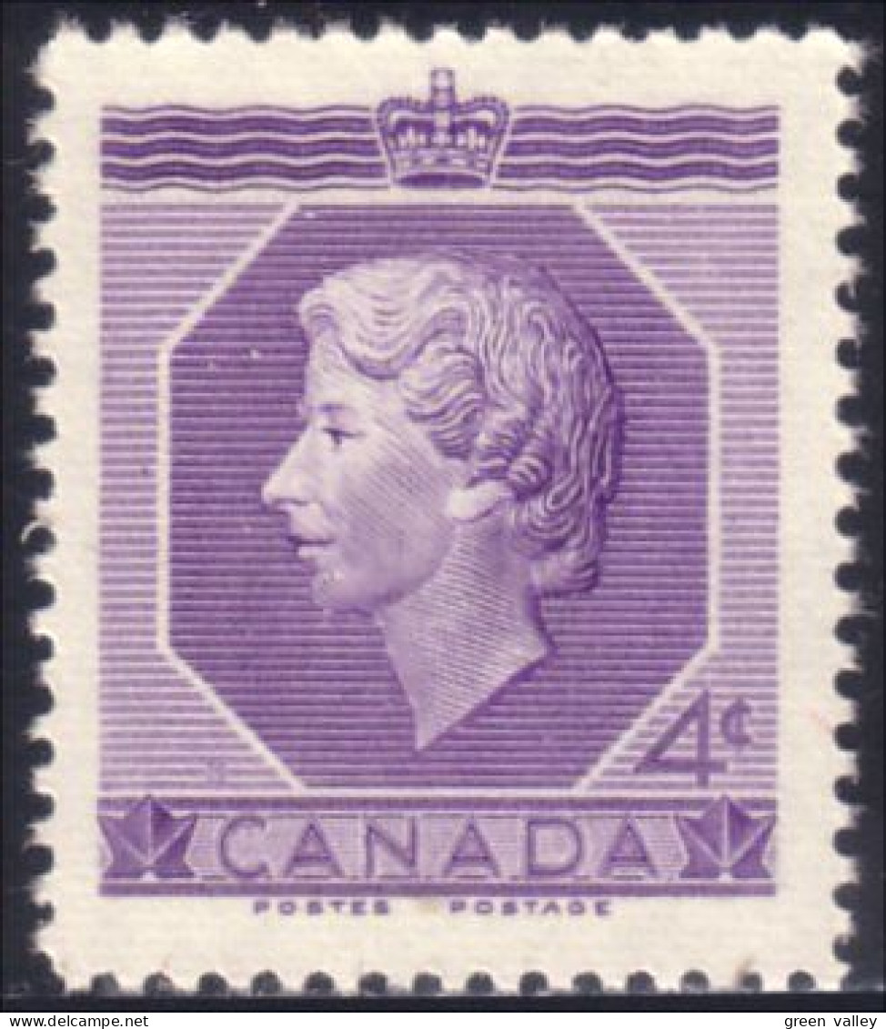 Canada Coronation Couronnement 1953 MNH ** Neuf SC (03-30a) - Nuovi