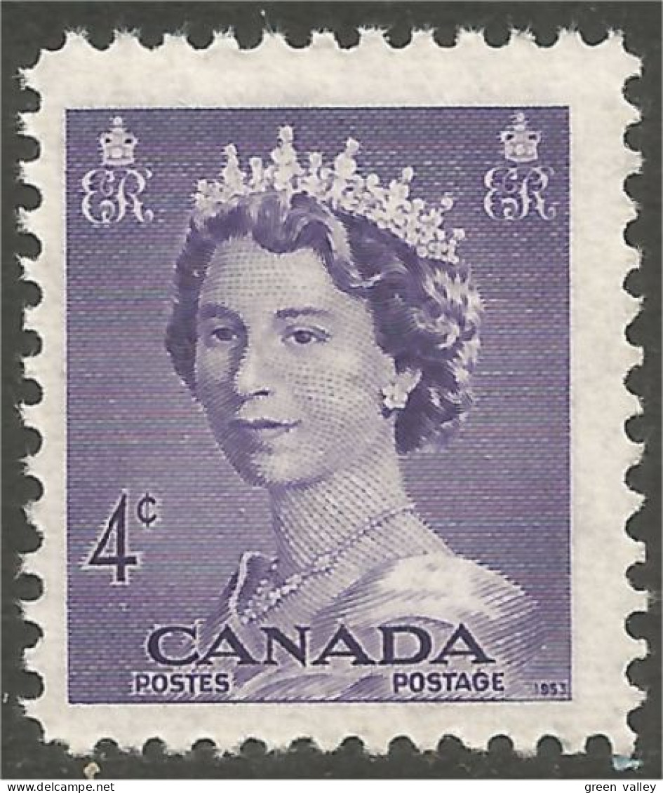 Canada QEII 4c Violet Karsh MNH ** Neuf SC (03-28b) - Royalties, Royals