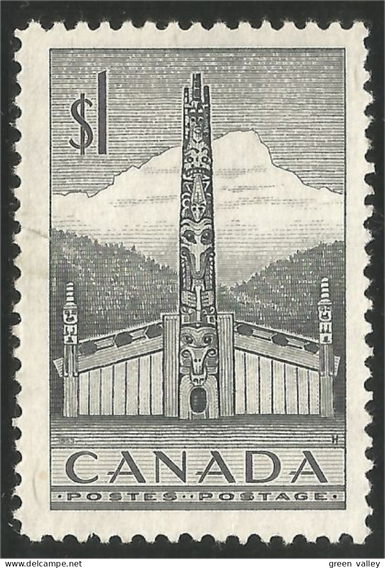 Canada Pacific Coast Totem Pole Indian House MNH ** Neuf SC (03-21a) - Ongebruikt