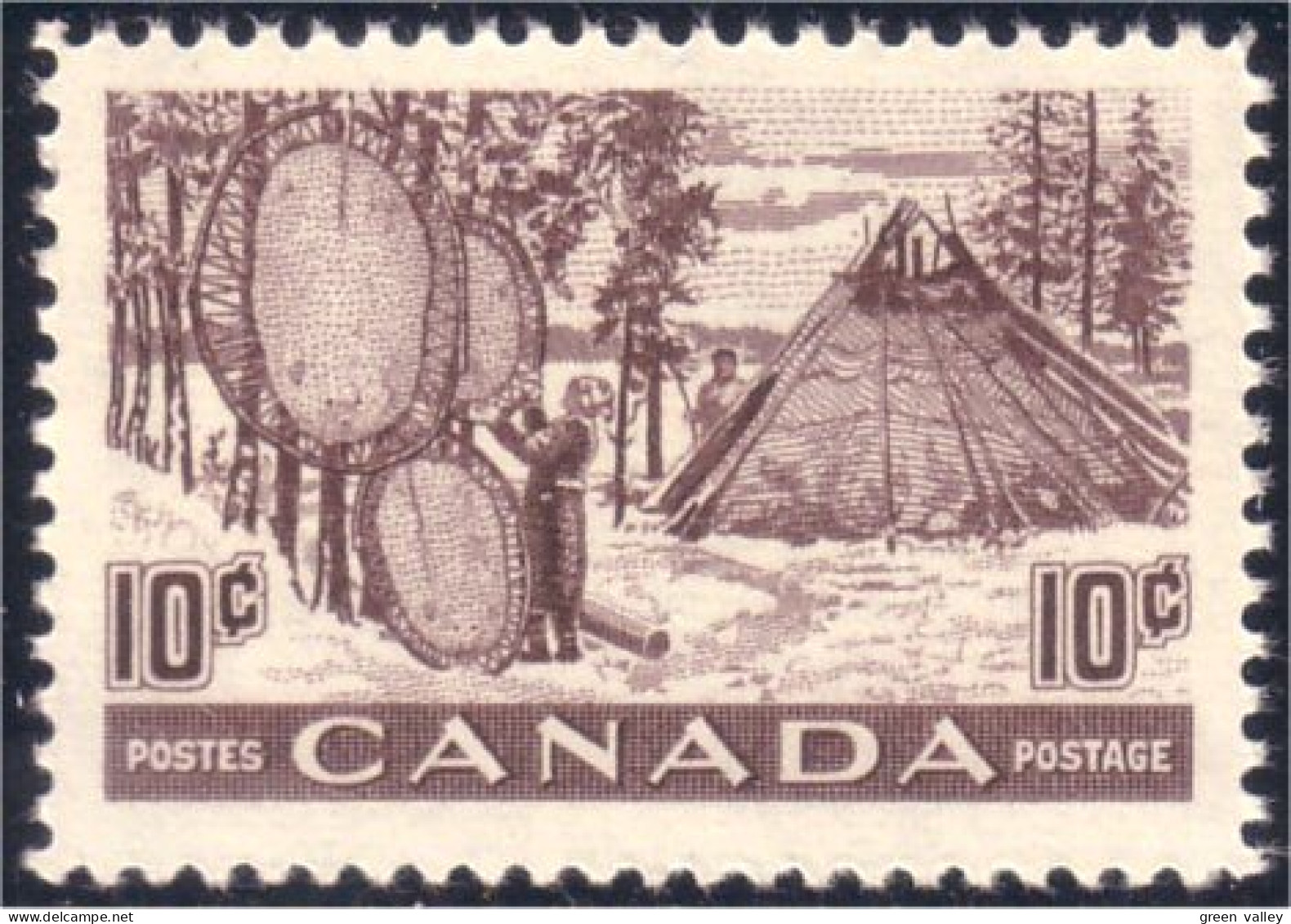 Canada Drying Skins Sechage Des Peaux MNH ** Neuf SC (03-01a) - Nuovi