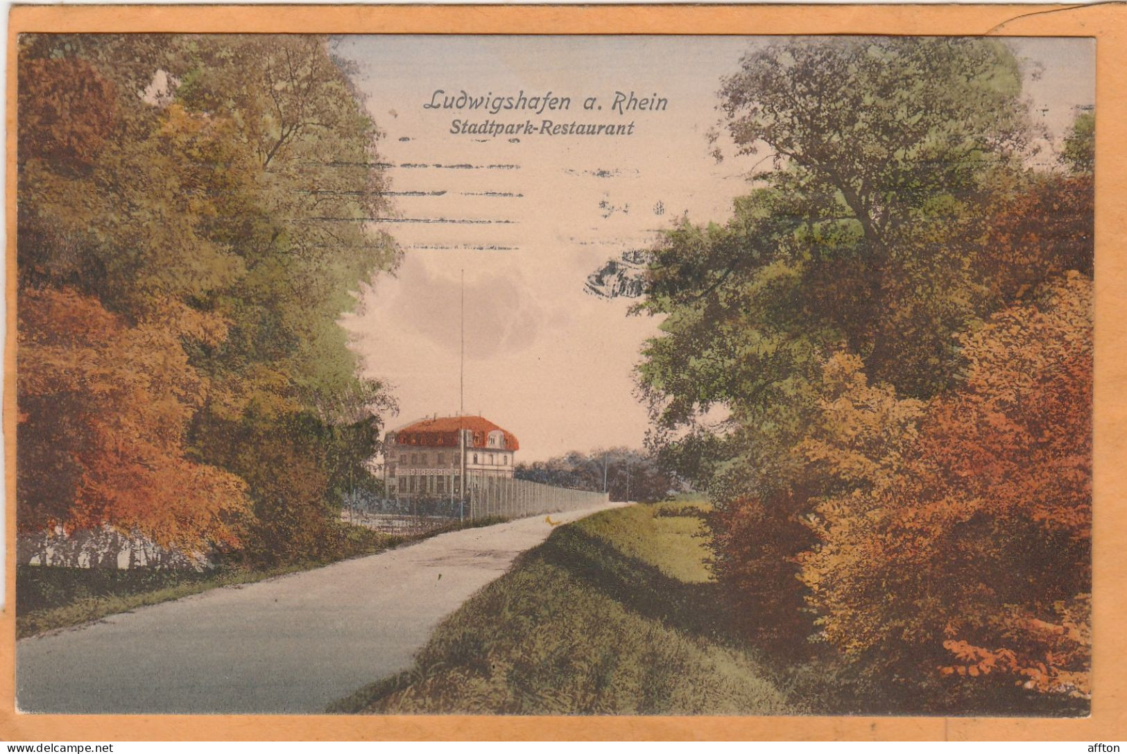 Ludwigshafen Germany 1912 Postcard - Ludwigshafen