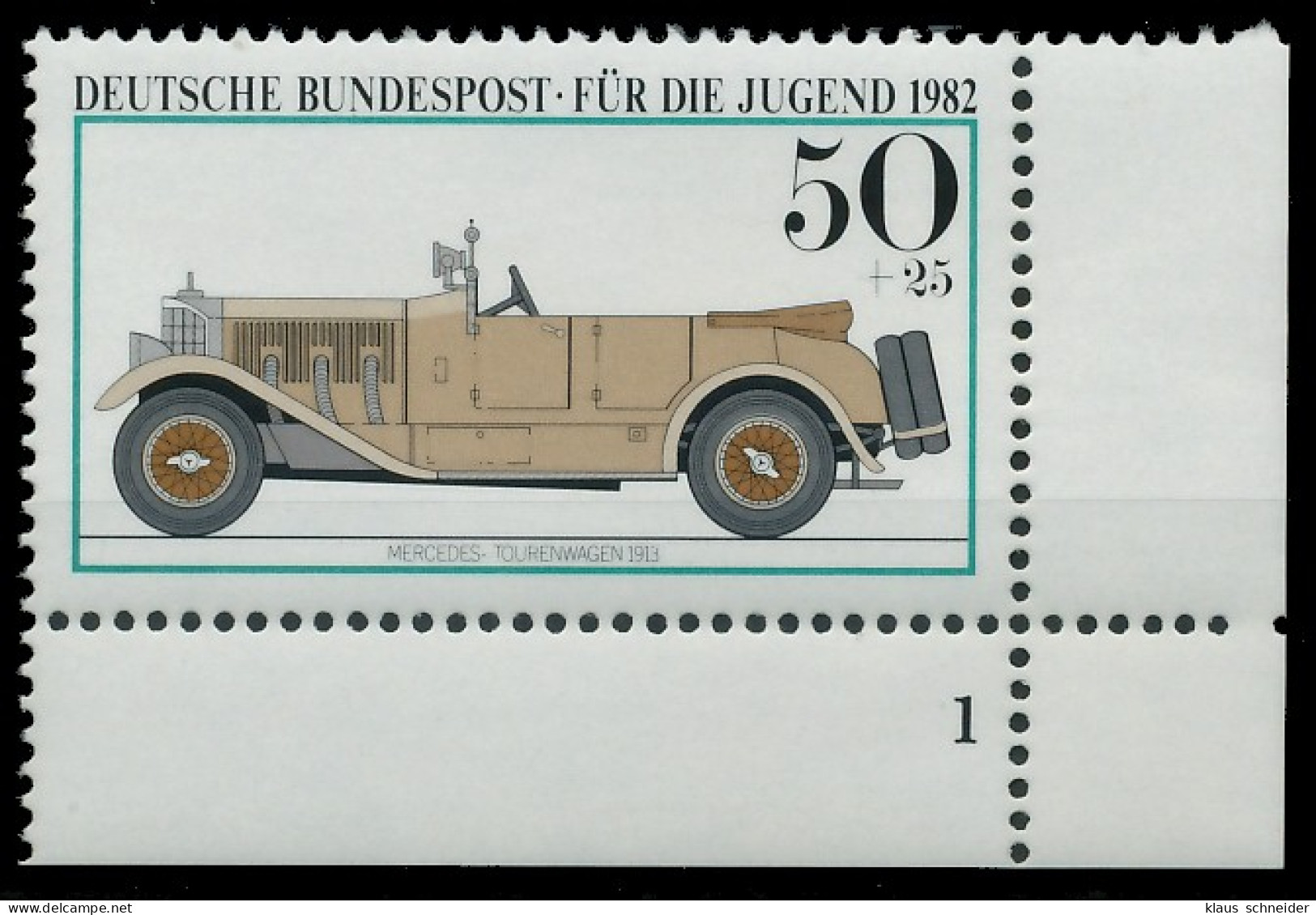 BRD BUND 1982 Nr 1124 Postfrisch FORMNUMMER 1 X3D69EE - Neufs