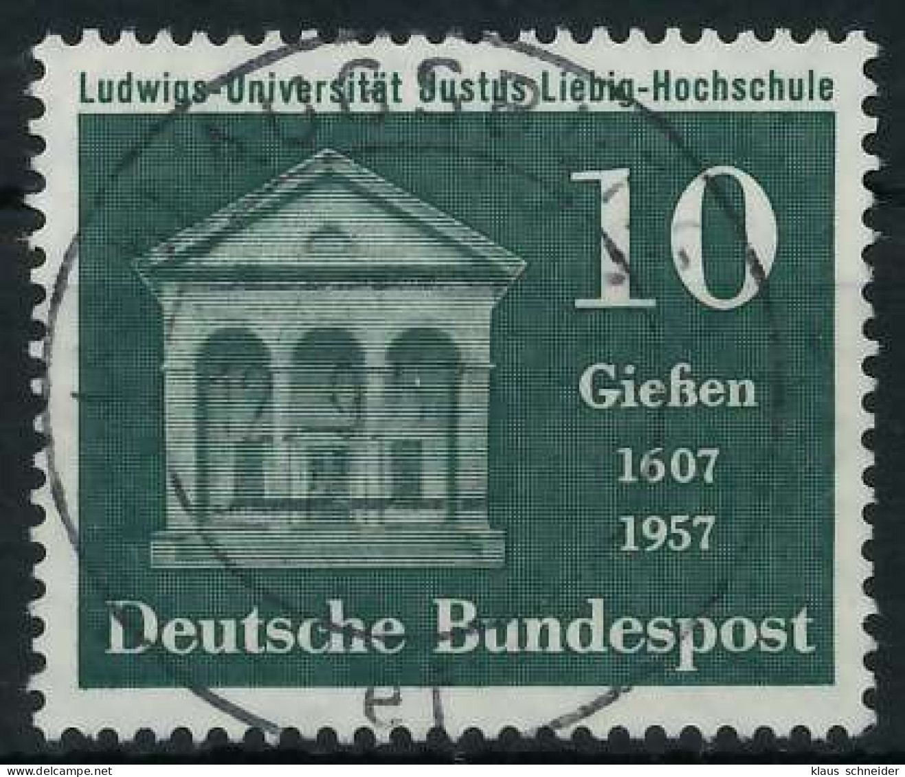 BRD BUND 1957 Nr 258 Zentrisch Gestempelt X69B97A - Used Stamps