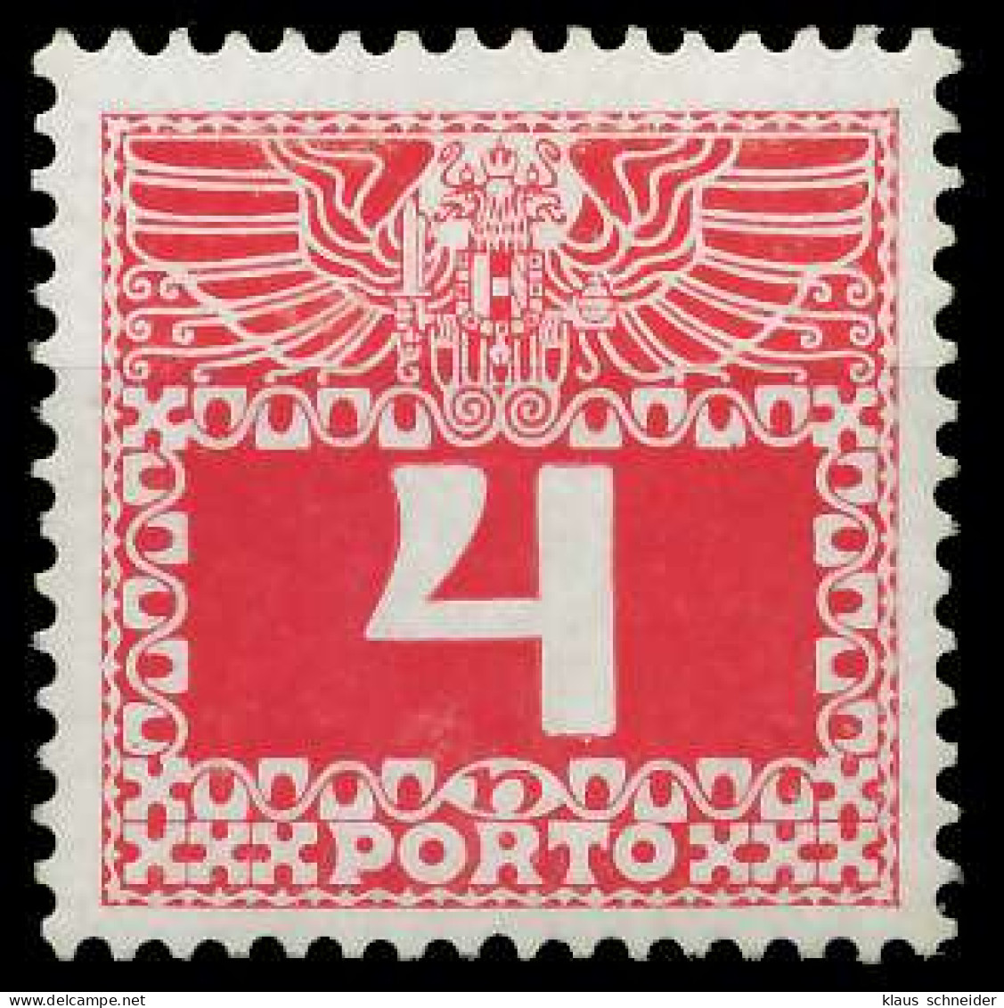 ÖSTERREICH PORTOMARKEN 1908 11 Nr 36x Postfrisch X7428FA - Portomarken