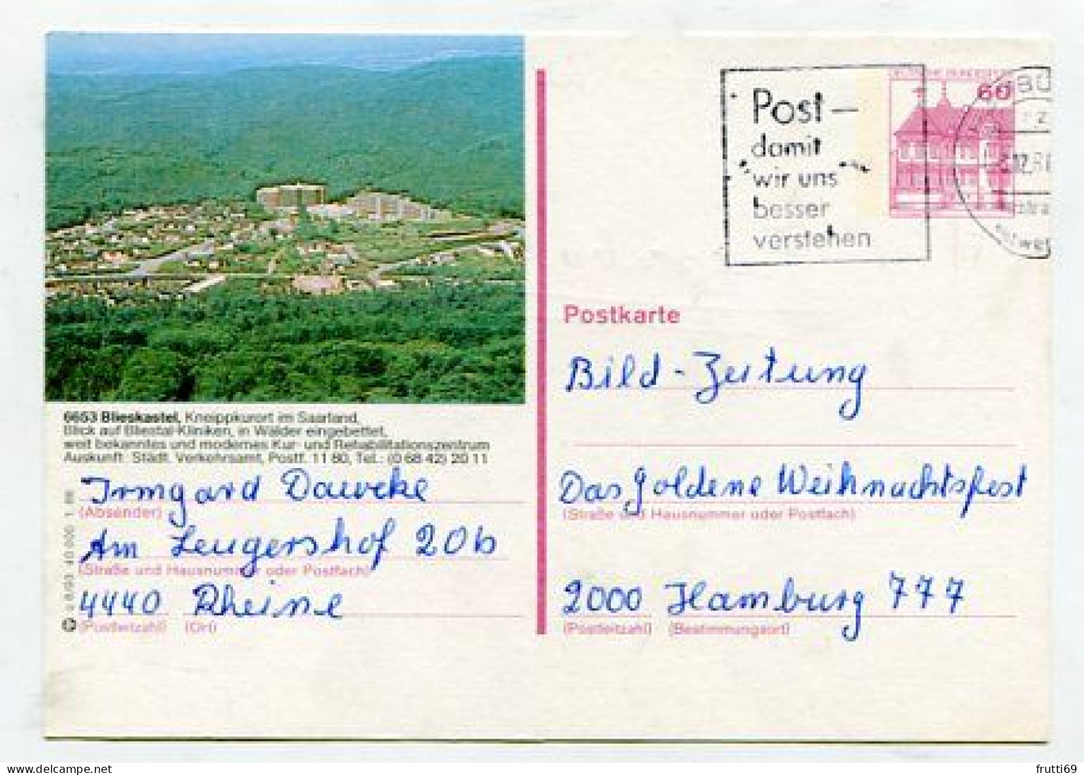 AK 213189 GERMANY - Blieskastel - Saarpfalz-Kreis