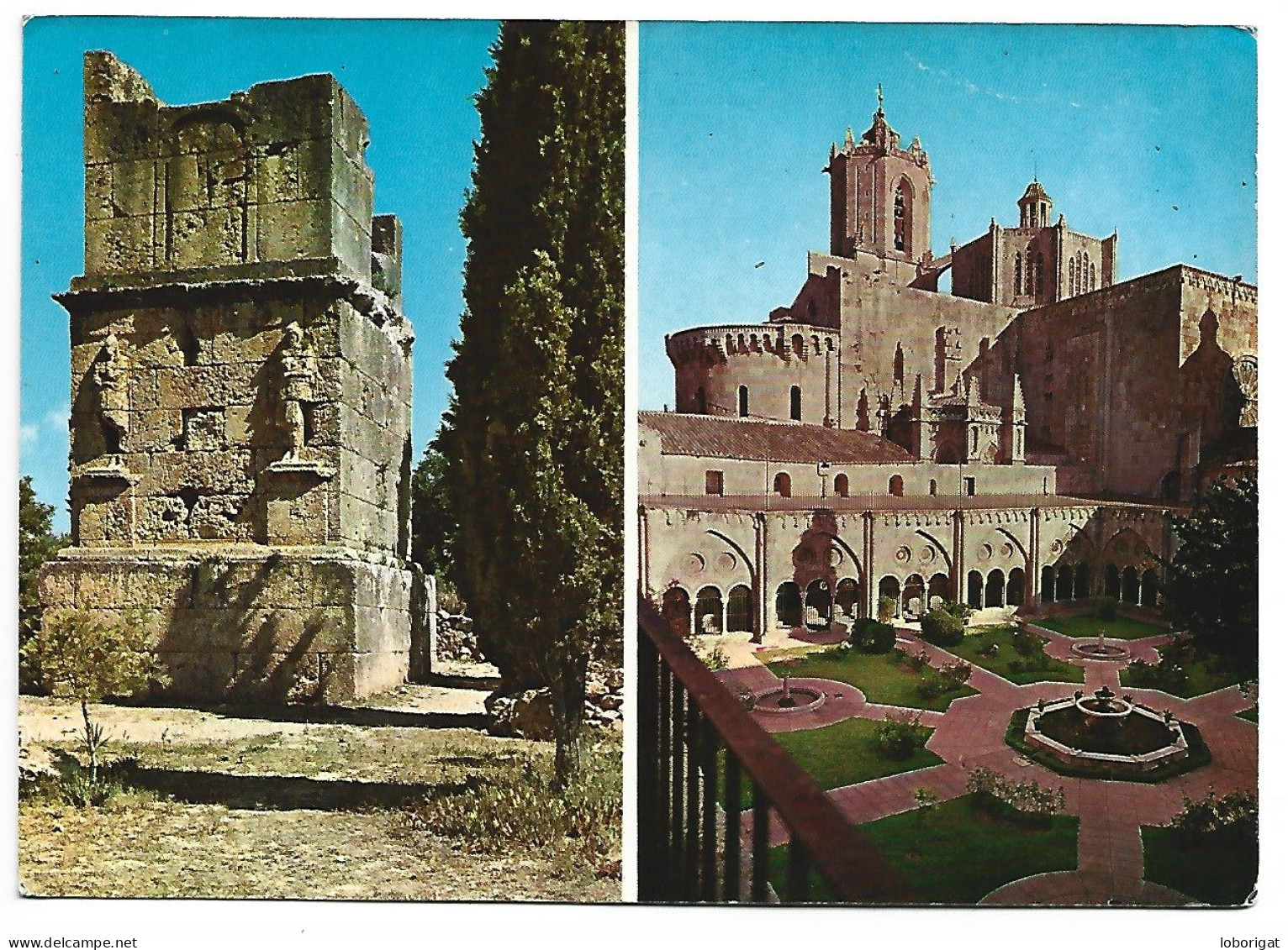 CLAUSTROS DE LA CATEDRAL, TORRE DE " LOS ESCIPIONES " / THE " ESCIPION'S " TOWER.- TARRAGONA.- ( CATALUNYA ) - Denkmäler