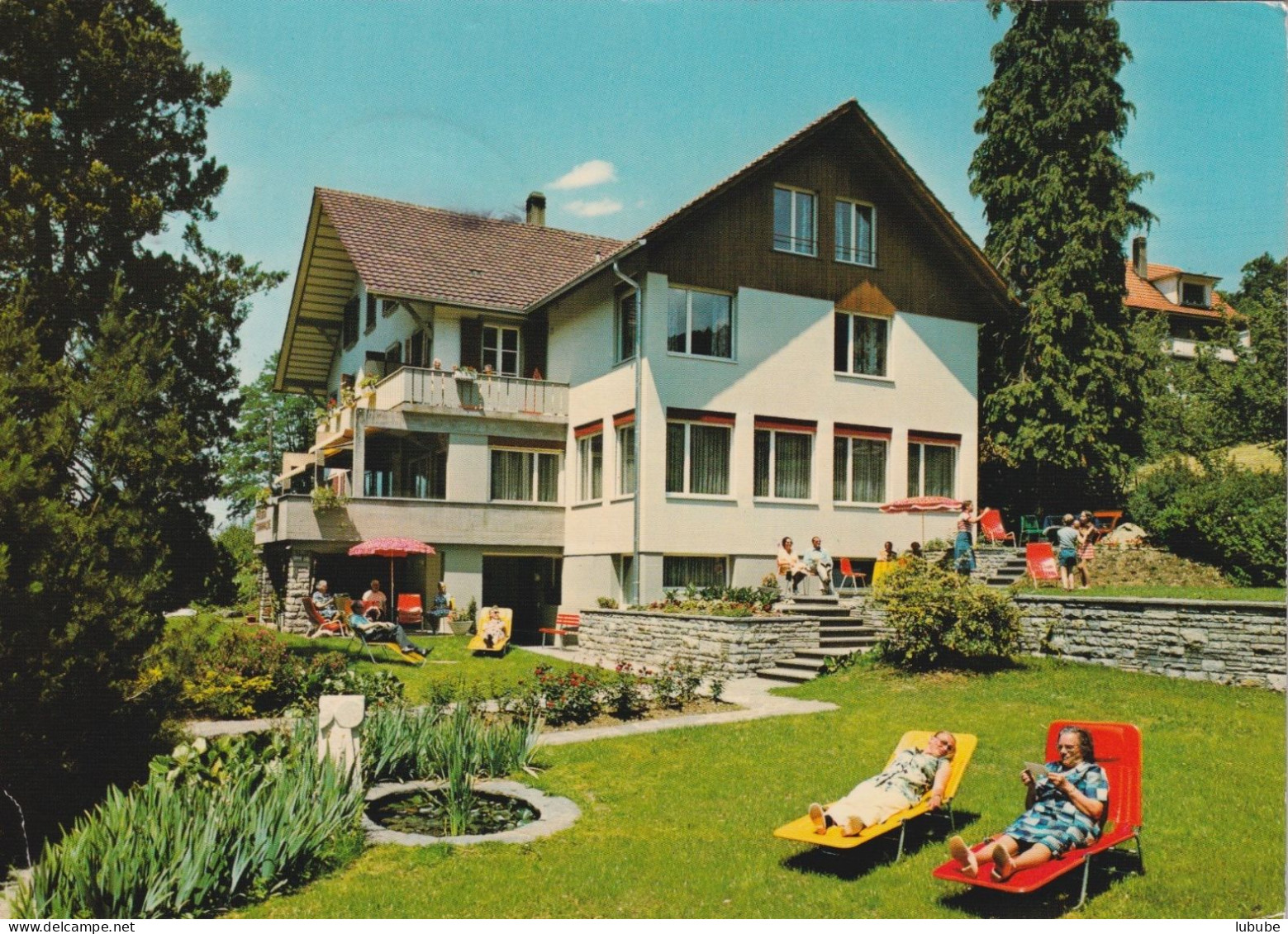 Hilterfingen - Pension Sonnhalde        Ca. 1970 - Hilterfingen