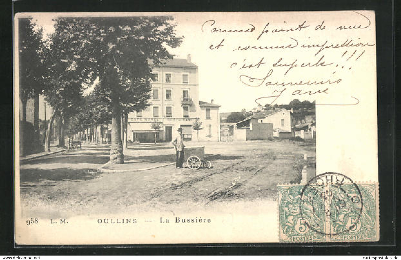 CPA Oullins, La Bussière  - Oullins