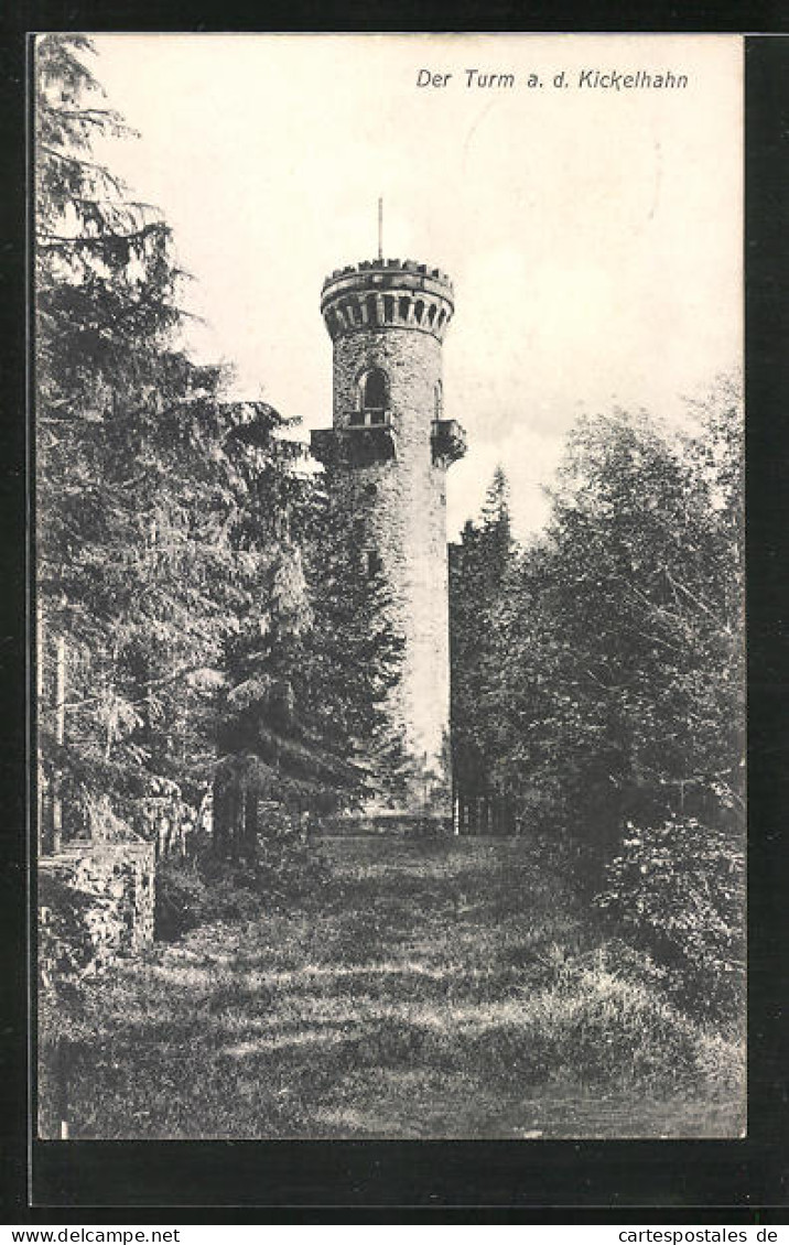 AK Ilmenau, Der Turm A. D. Kickelhahn  - Ilmenau