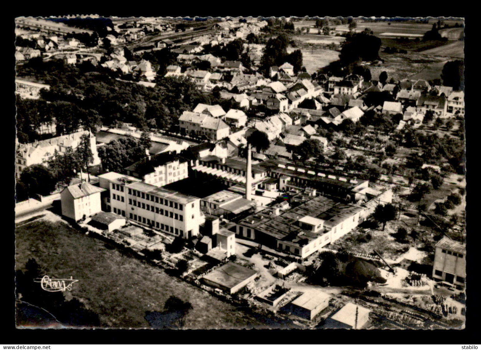 90 - DELLE - L'USINE U.D.D - VUE AERIENNE - Delle