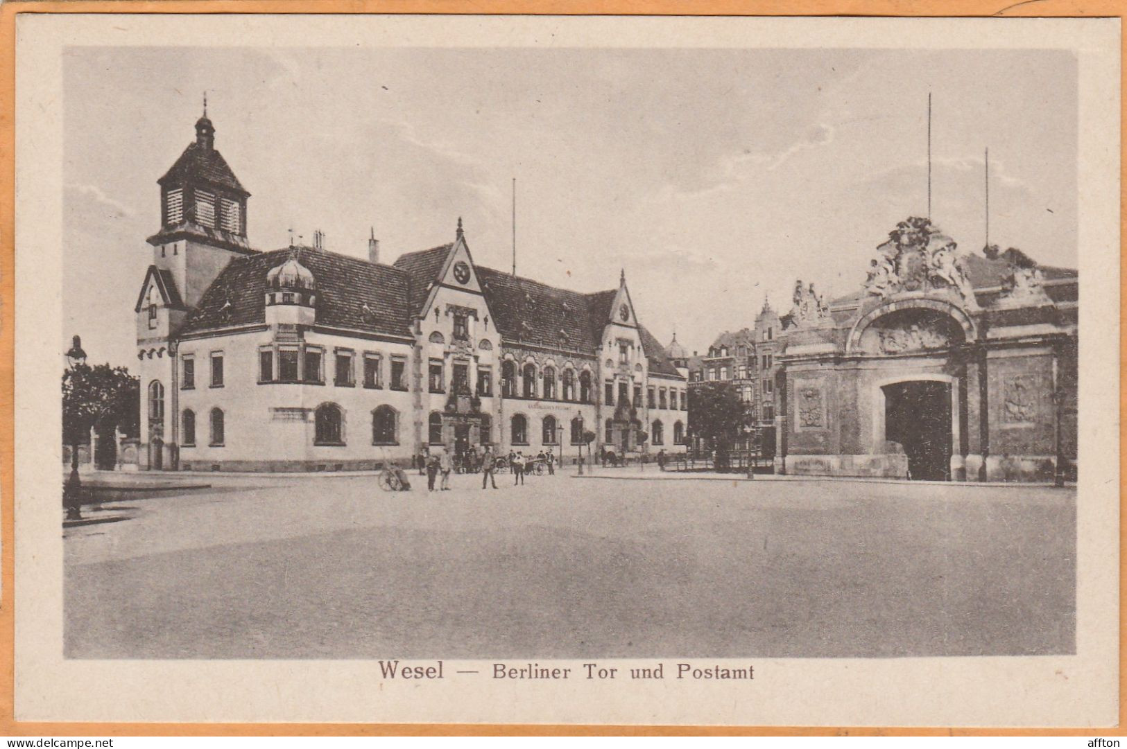 Wesel Germany 1908 Postcard - Wesel