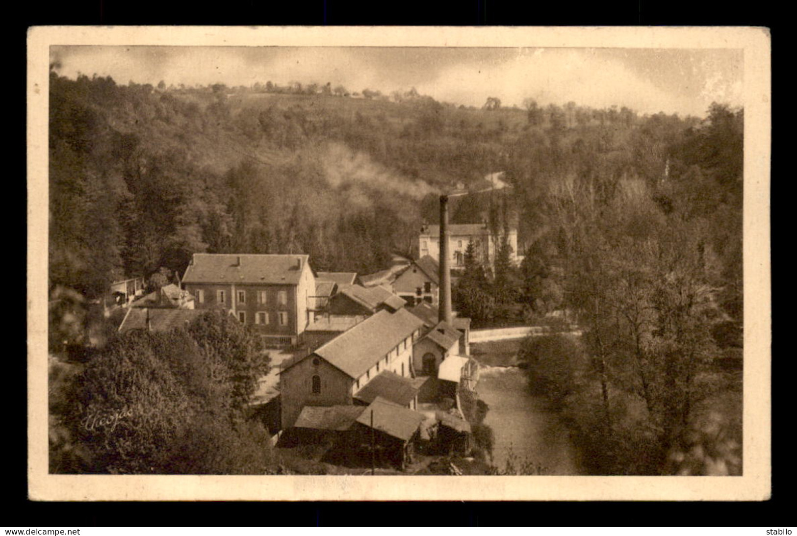 24 - ENVIRONS DE THIVIERS - PAPETERIES DES CASTILLOUX ET ROUTE DE JUMILHAC - Thiviers