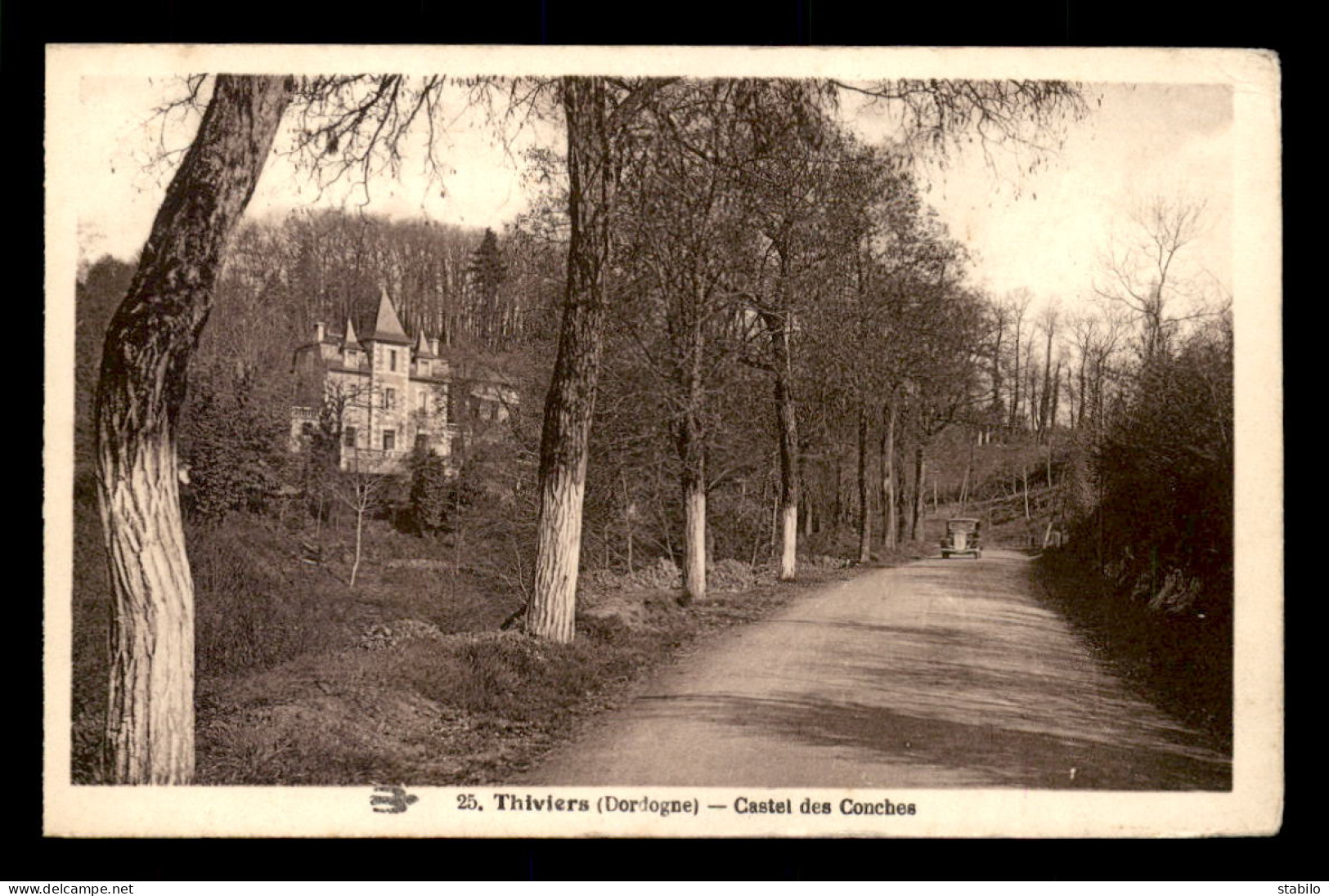 24 - THIVIERS - CASTEL DES CONCHES   - Thiviers