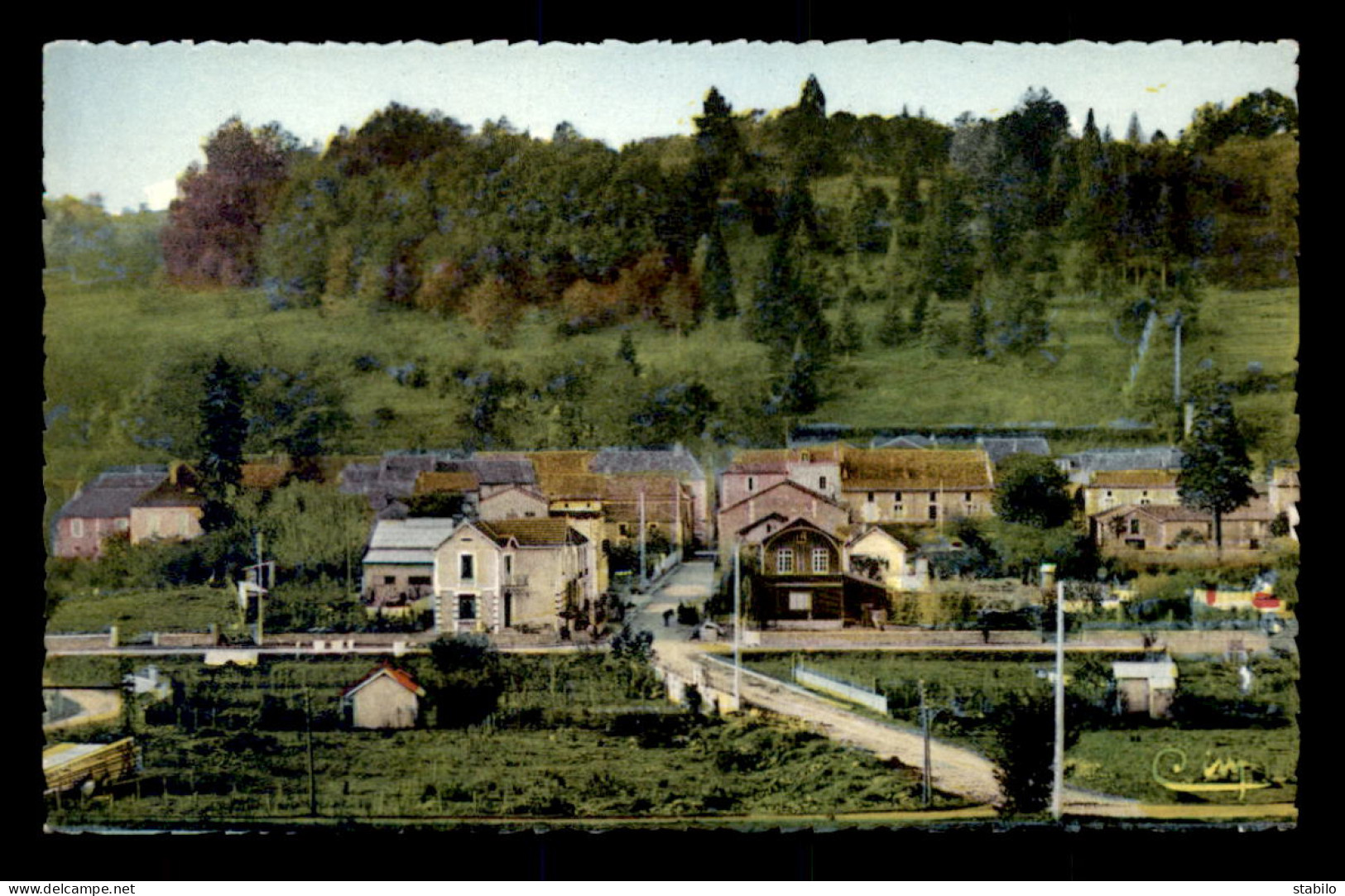 24 - VERGT - NOUVEAUX BOULEVARDS ET COTEAU BUISSON - CARTE COLORISEE - Autres & Non Classés