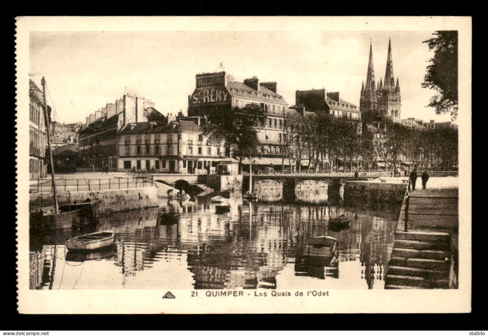 29 - QUIMPER - LES QUAIS DE L'ODET - Quimper