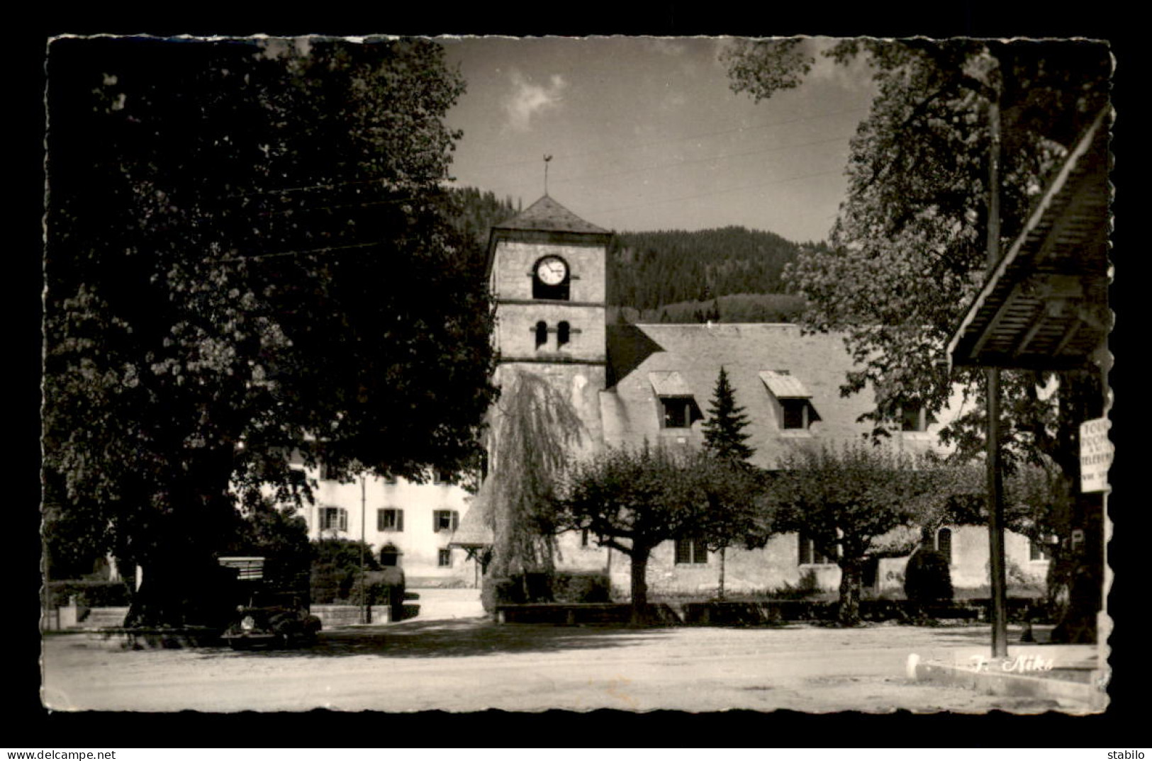 74 - SAMOENS - PLACE DE L'EGLISE - Samoëns