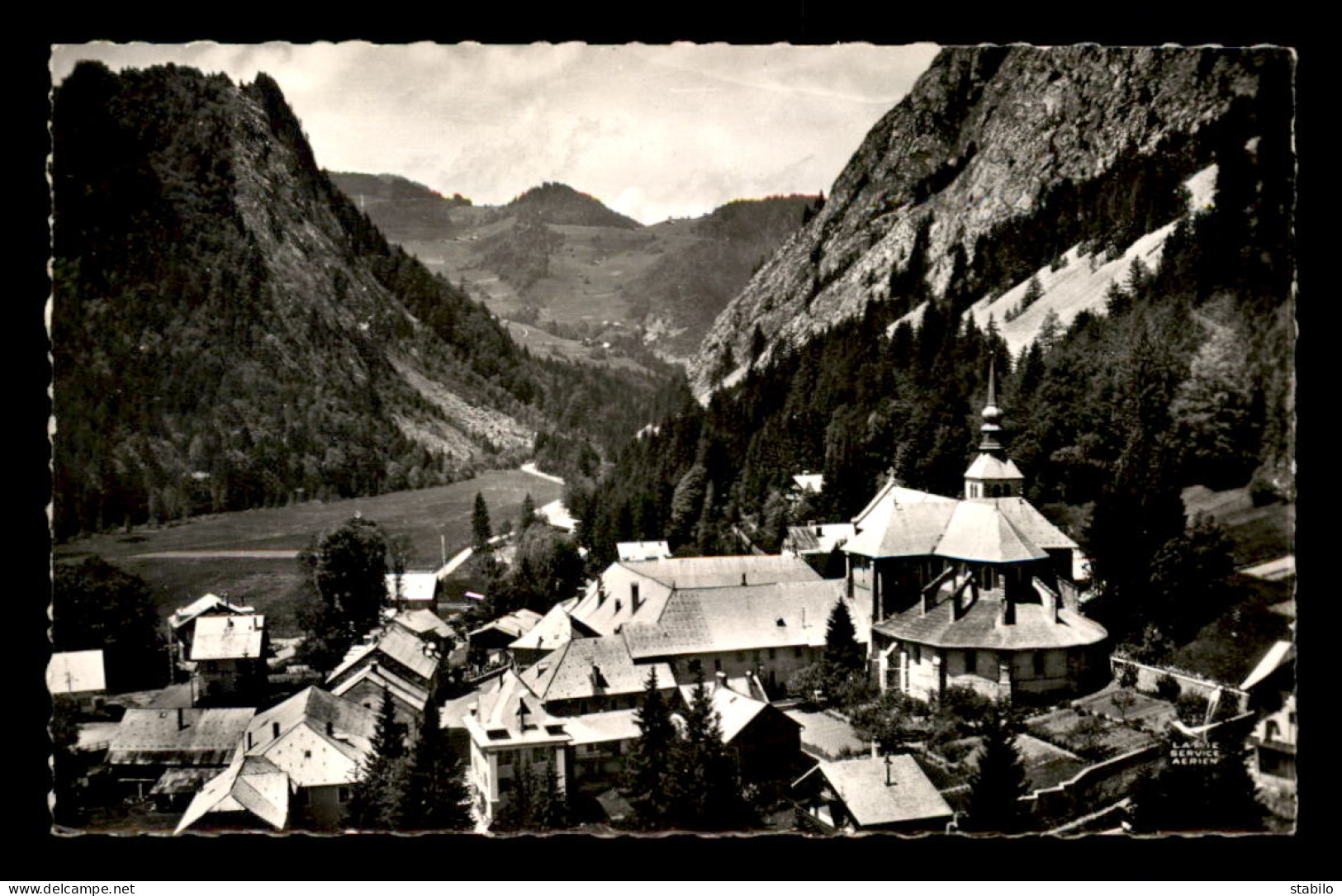 74 - ABONDANCE - VUE AERIENNE - Abondance