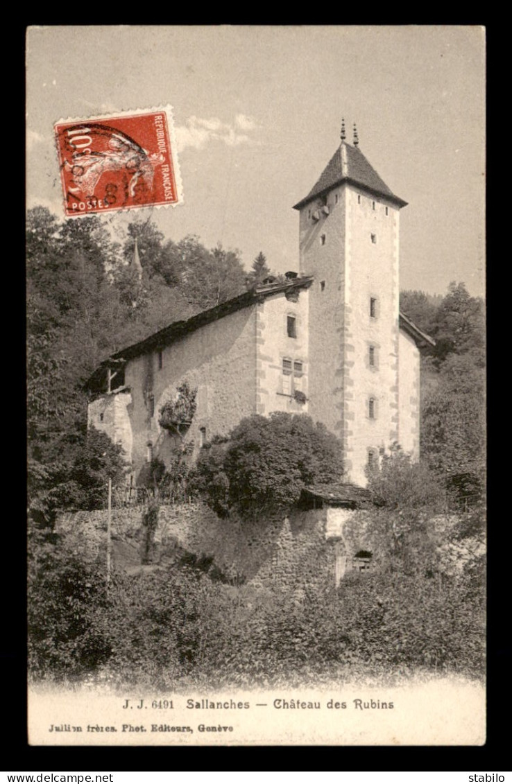 74 - SALLANCHES - CHATEAU DES RUBINS - Sallanches