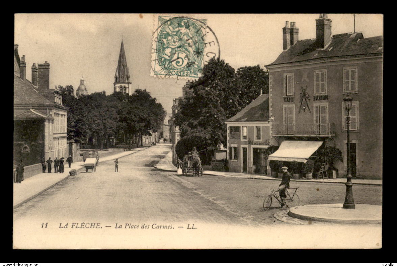 72 - LA FLECHE - PLACE DES CARMES - La Fleche