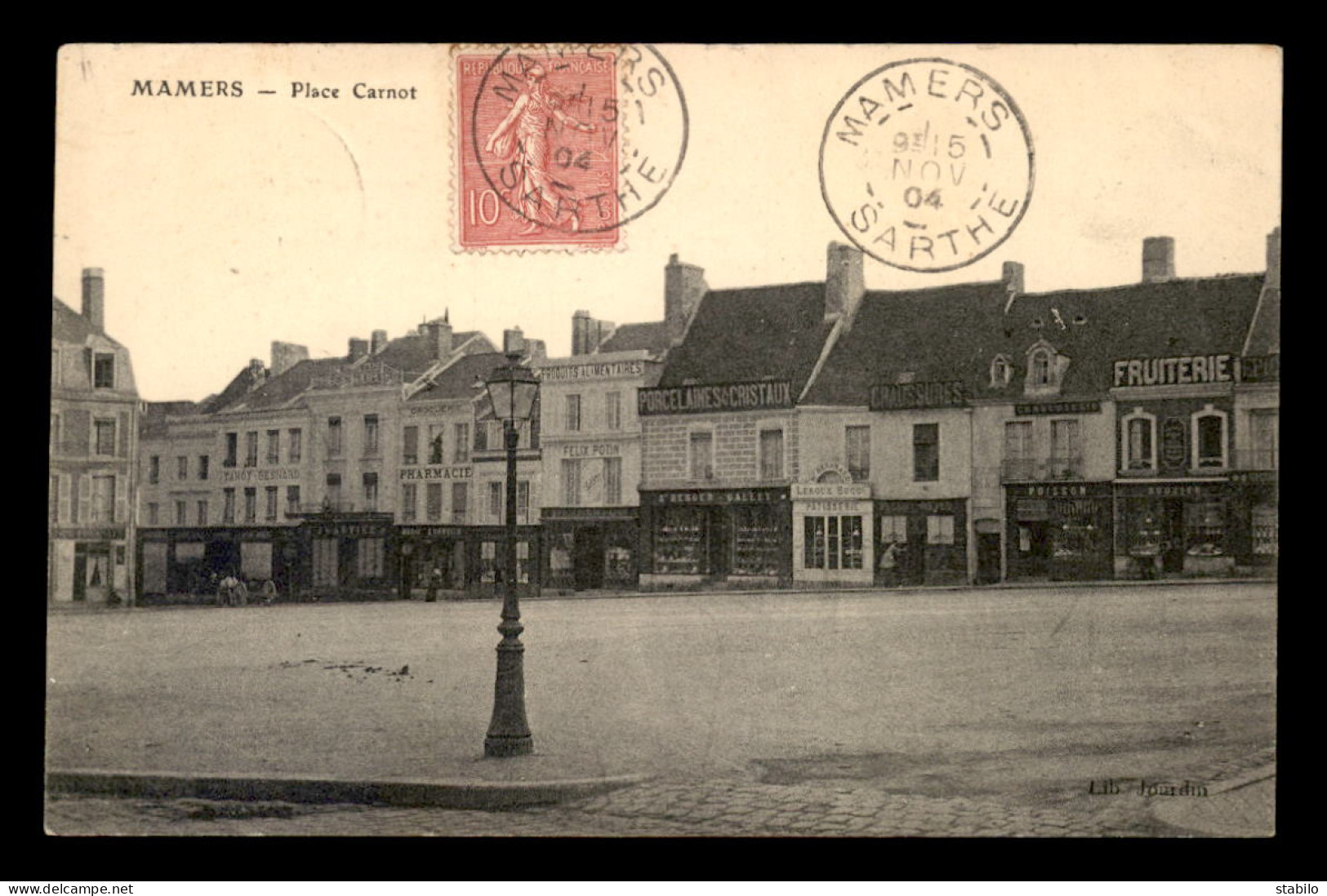 72 - MAMERS - PLACE CARNOT - Mamers