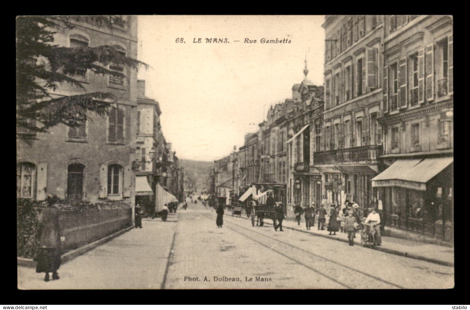 72 - LE MANS - RUE GAMBETTA - Le Mans