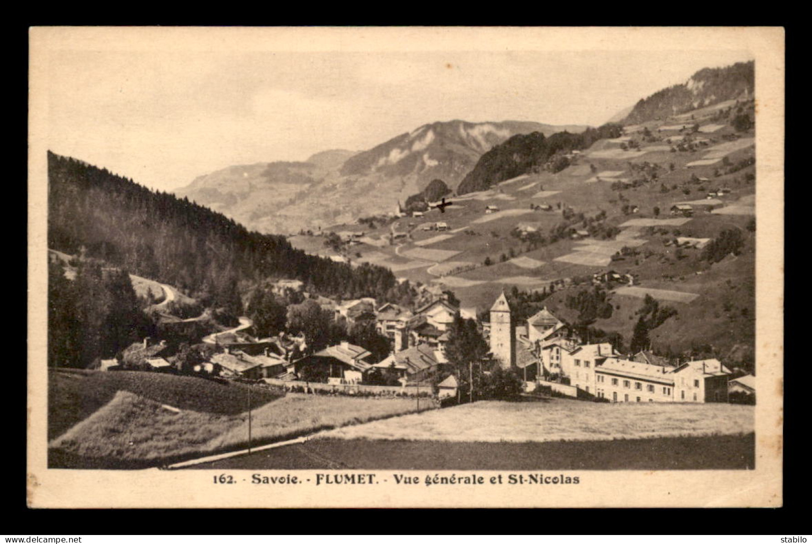 73 - FLUMET - VUE GENERALE ET ST-NICOLAS - Other & Unclassified