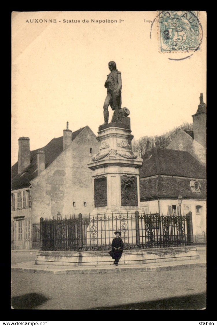 21 - AUXONNE - STATUE DE NAPOLEON 1ER - Auxonne