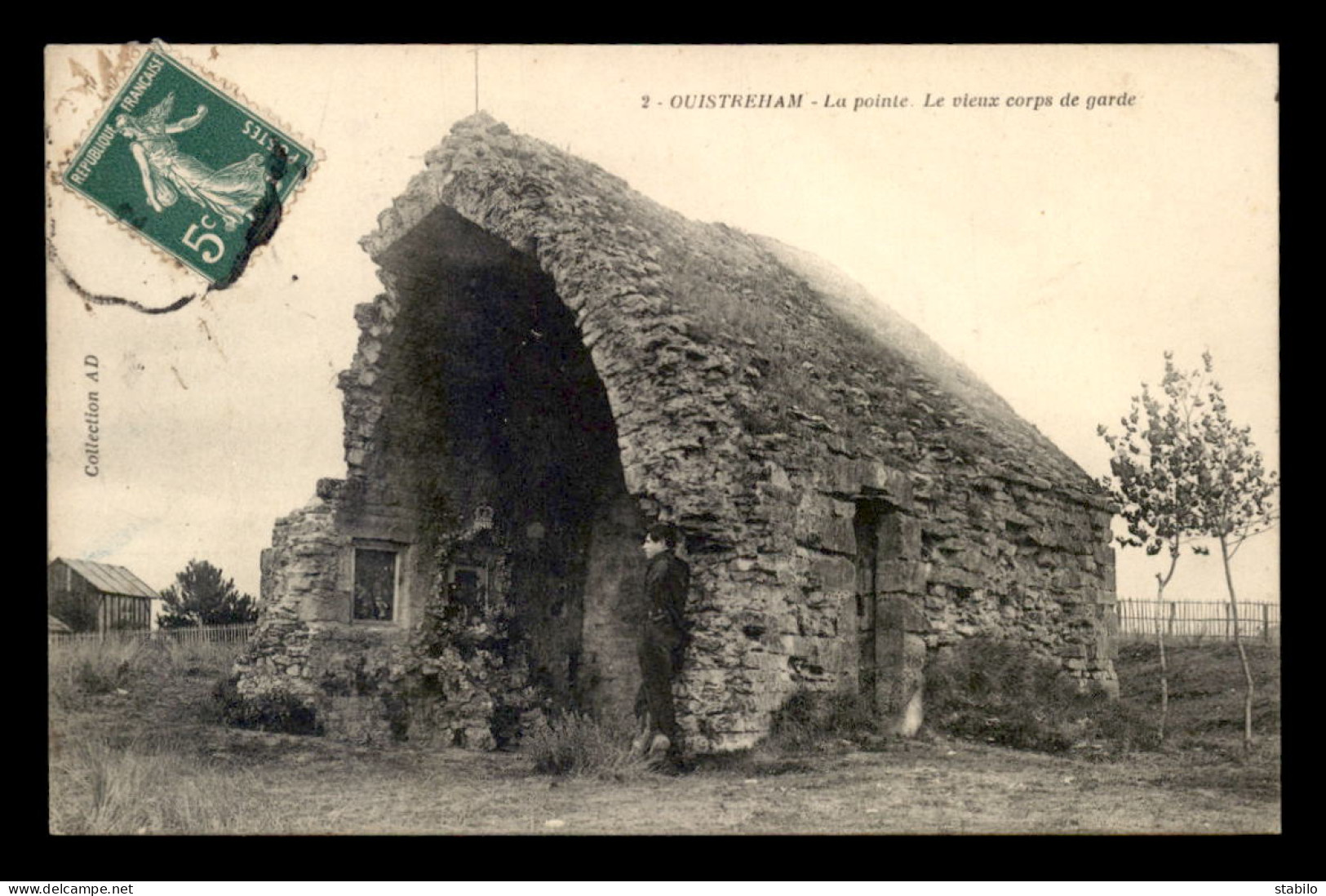 14 - OUISTREHAM - LA POINTE - LE VIEUX CORPS DE GARDE - Ouistreham