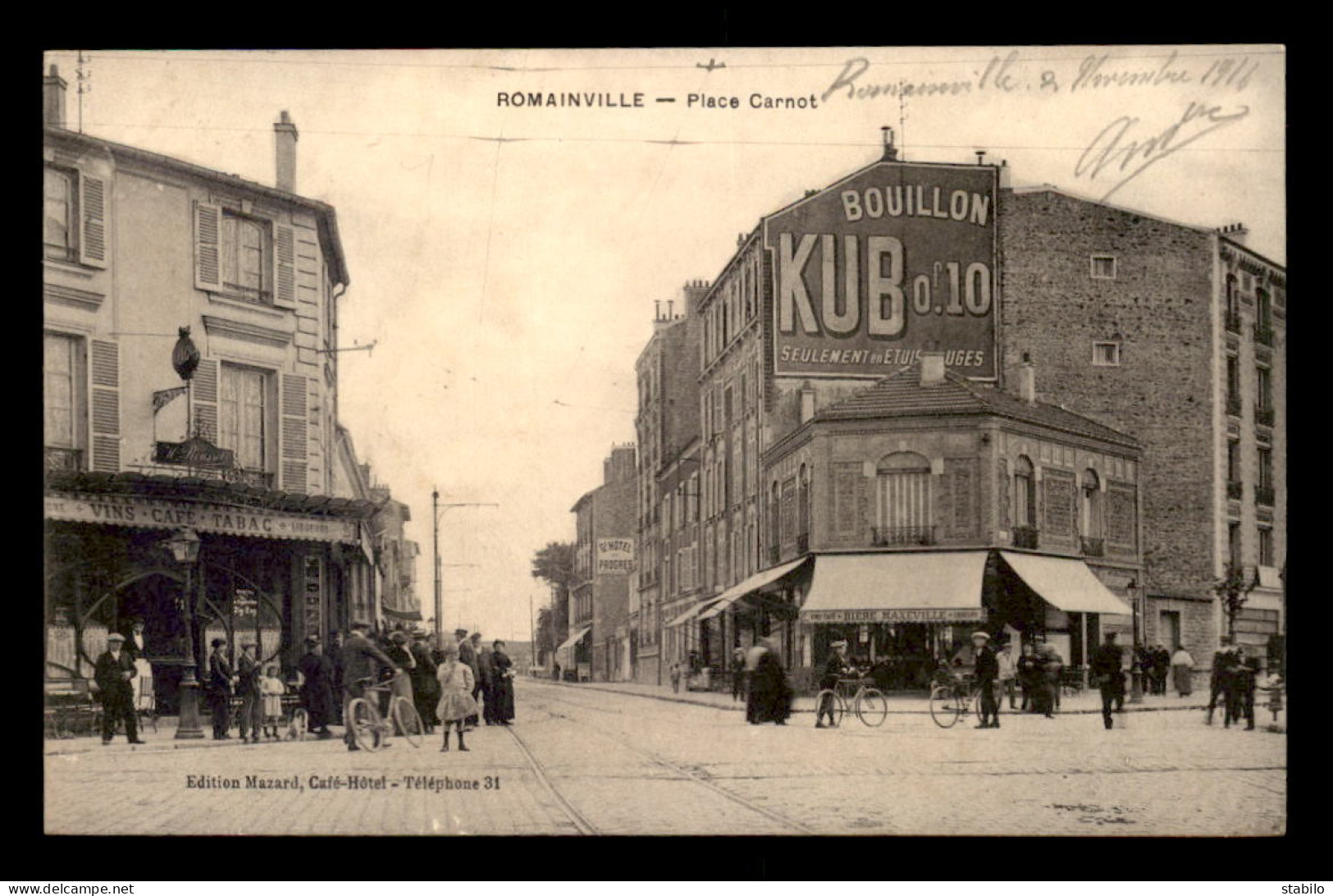 93 - ROMAINVILLE - PLACE CARNOT - Romainville