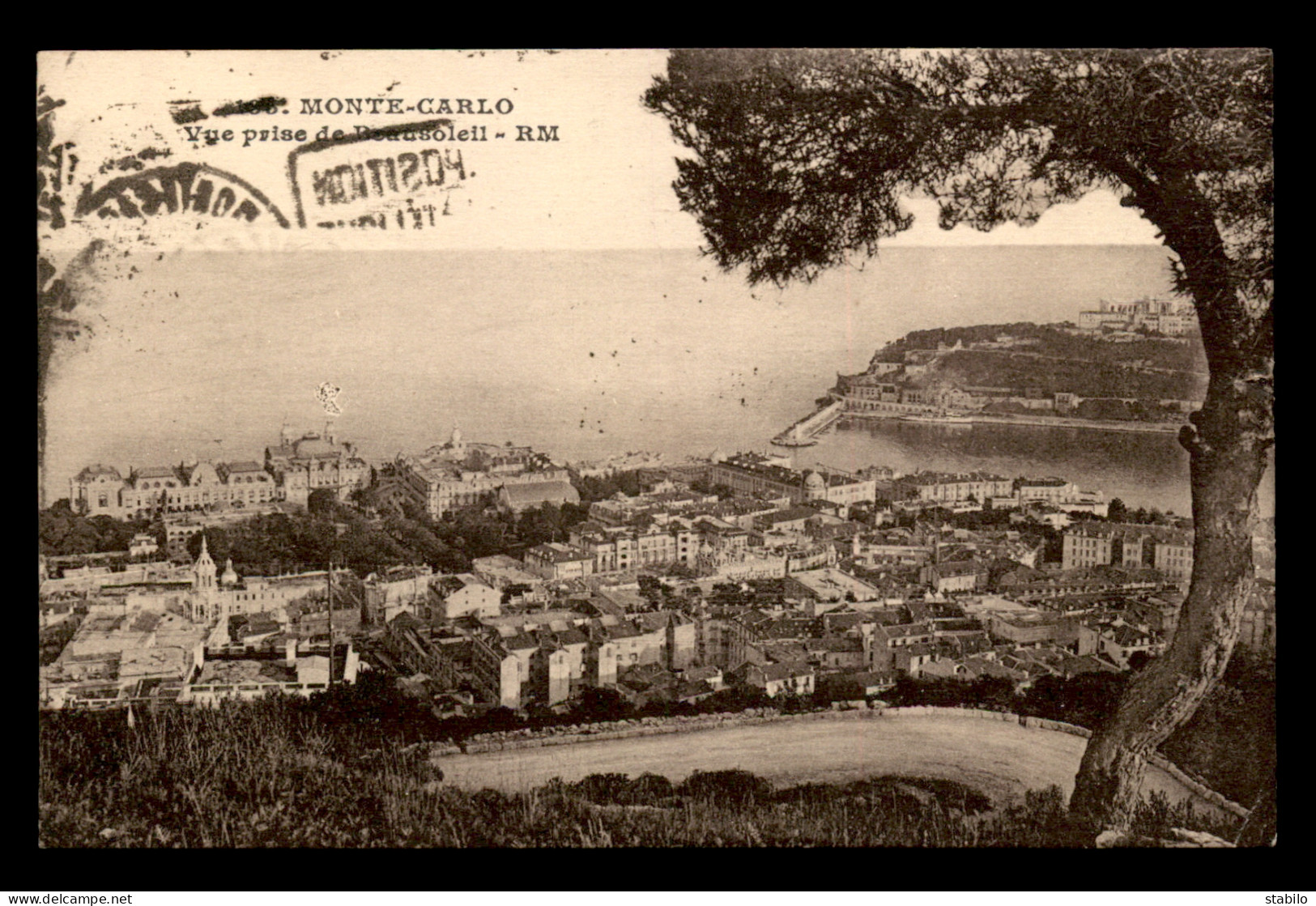 CACHET DAGUIN - EXPOSITION PHILATELIQUE MONACO FEVRIER 1928 - Postmarks