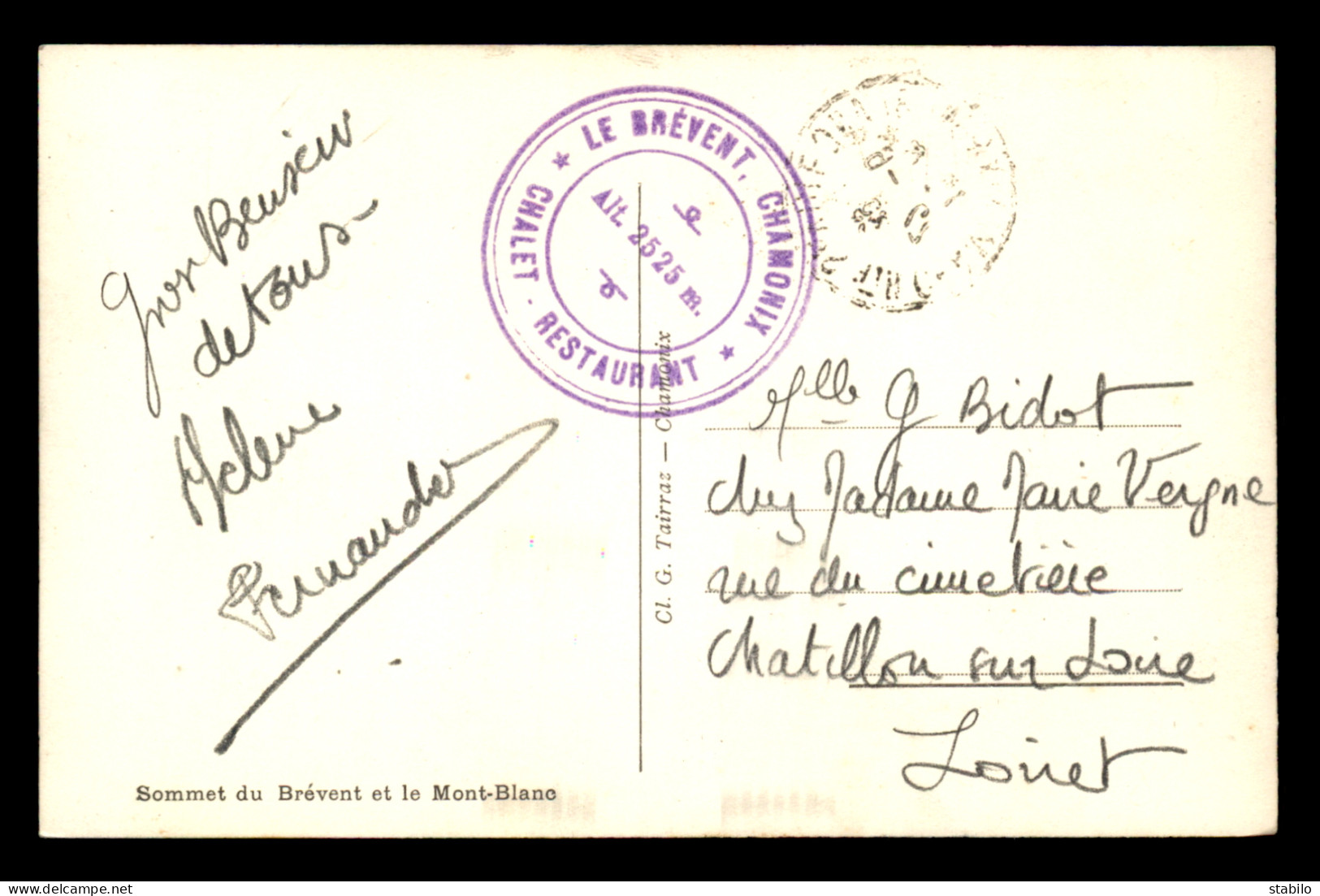 TIMBRE 40C + 10C PUVIS DE CHAVANNE, SEUL SUR LETTRE, VOYAGE LE 29.06.1939 - 1921-1960: Periodo Moderno