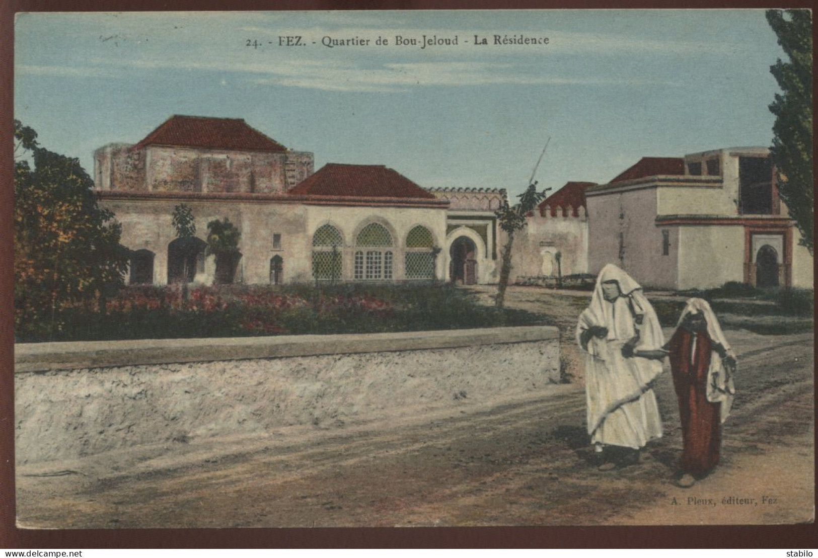 CACHET DU GENERAL, COMMANDANT GENERAL DU FRONT NORD CAMPAGNE DU MAROC - Militaire Stempels Vanaf 1900 (buiten De Oorlog)