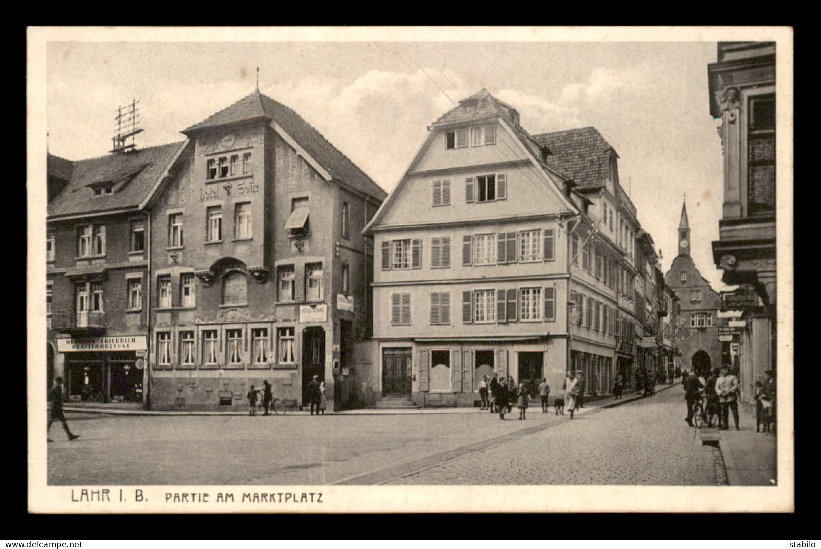 ALLEMAGNE - LAHR-BADEN - PARTIE AM MARKTPLATZ - Lahr